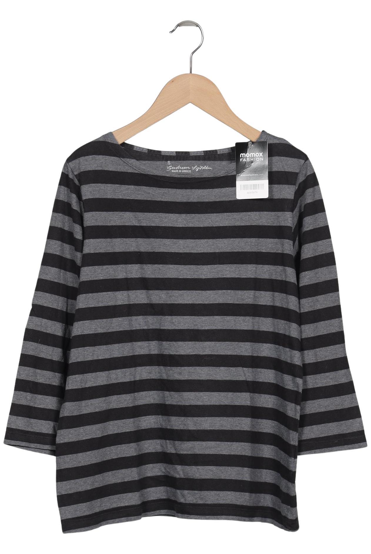 

Gudrun Sjödén Damen Langarmshirt, grau, Gr. 36