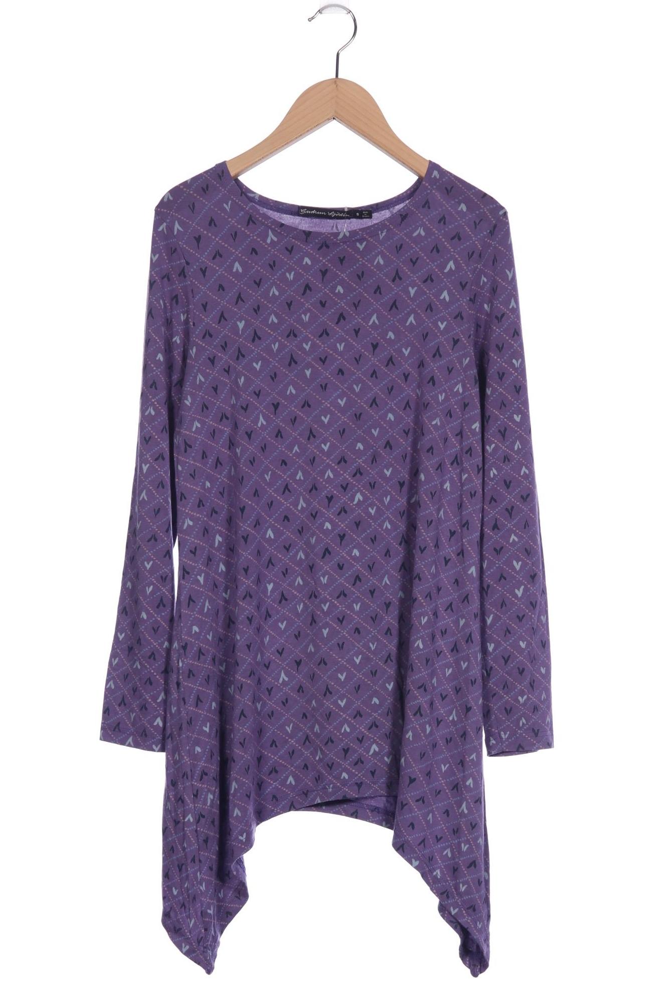 

Gudrun Sjödén Damen Langarmshirt, flieder, Gr. 36
