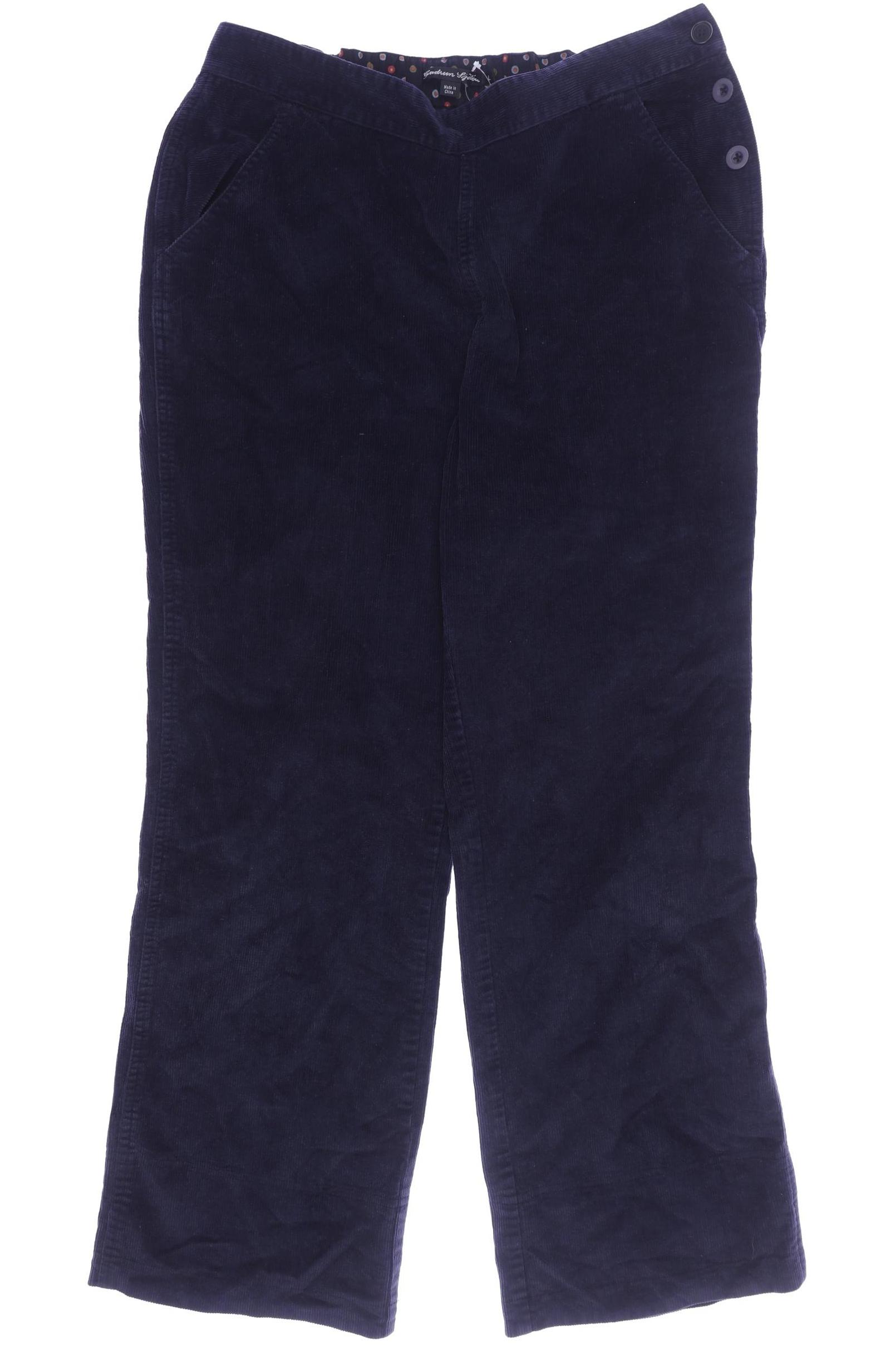 

Gudrun Sjödén Damen Stoffhose, marineblau, Gr. 0