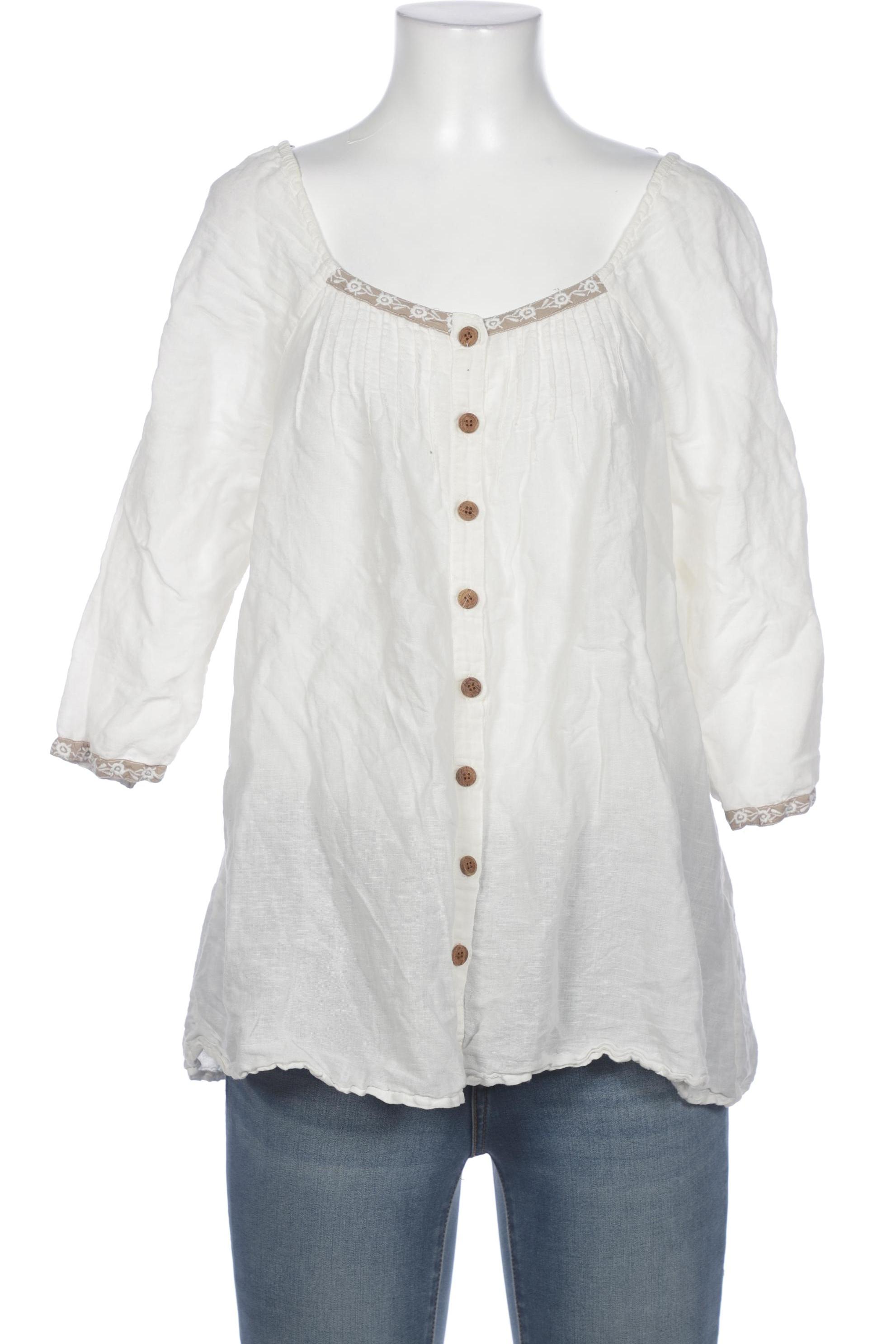 

Gudrun Sjödén Damen Bluse, cremeweiß, Gr. 36