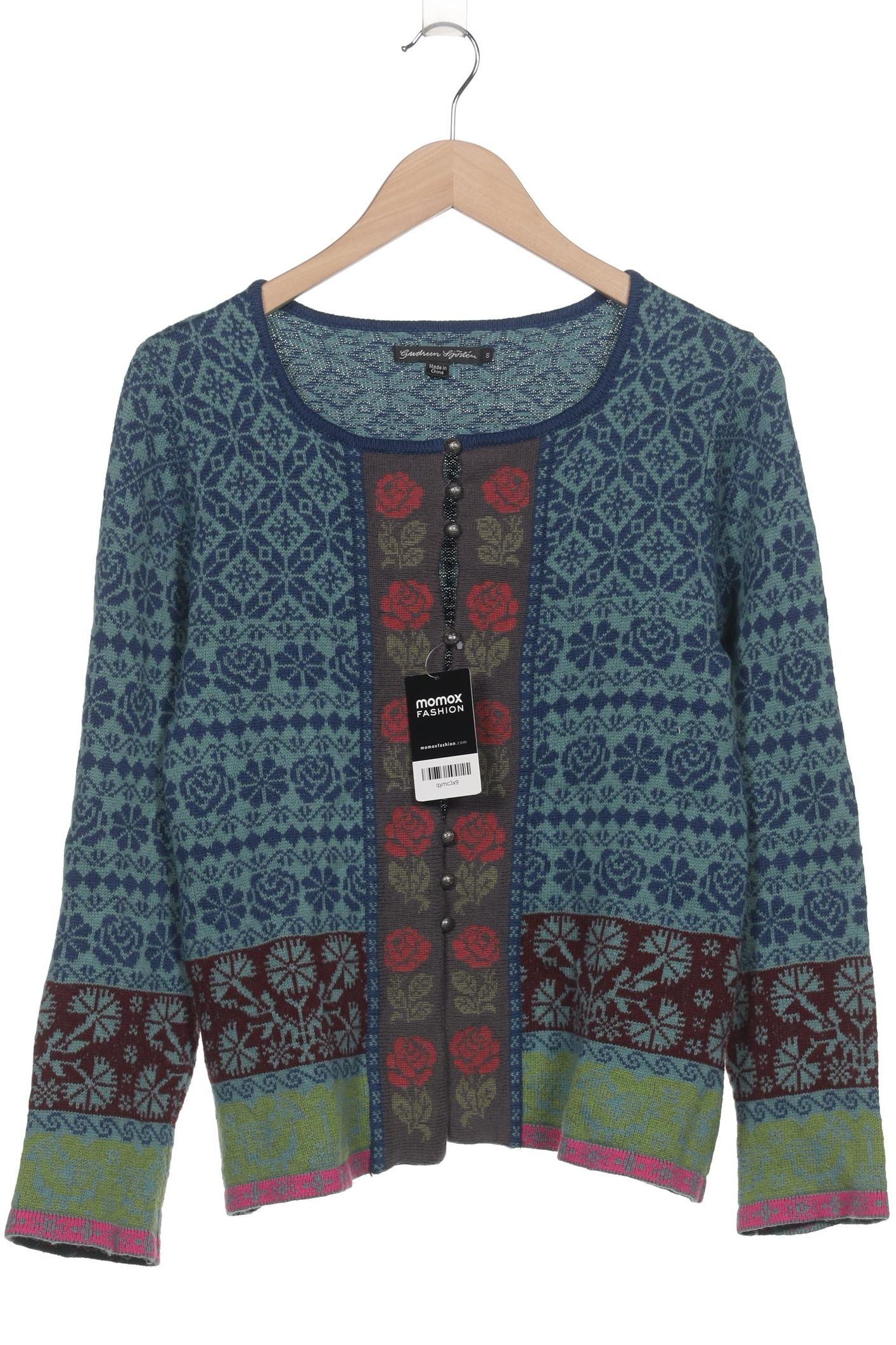 

Gudrun Sjödén Damen Strickjacke, blau, Gr. 36