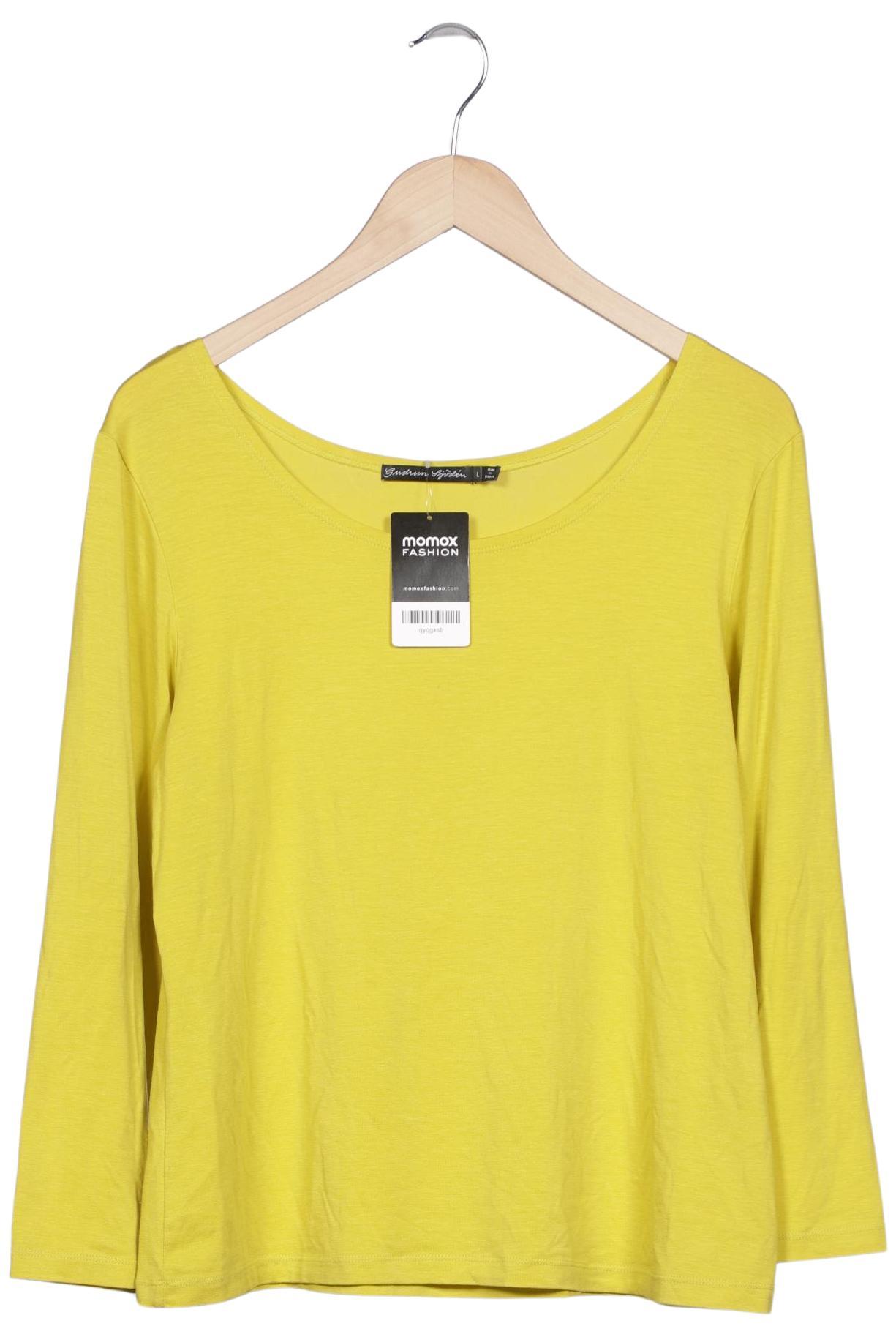 

Gudrun Sjödén Damen Langarmshirt, gelb, Gr. 42