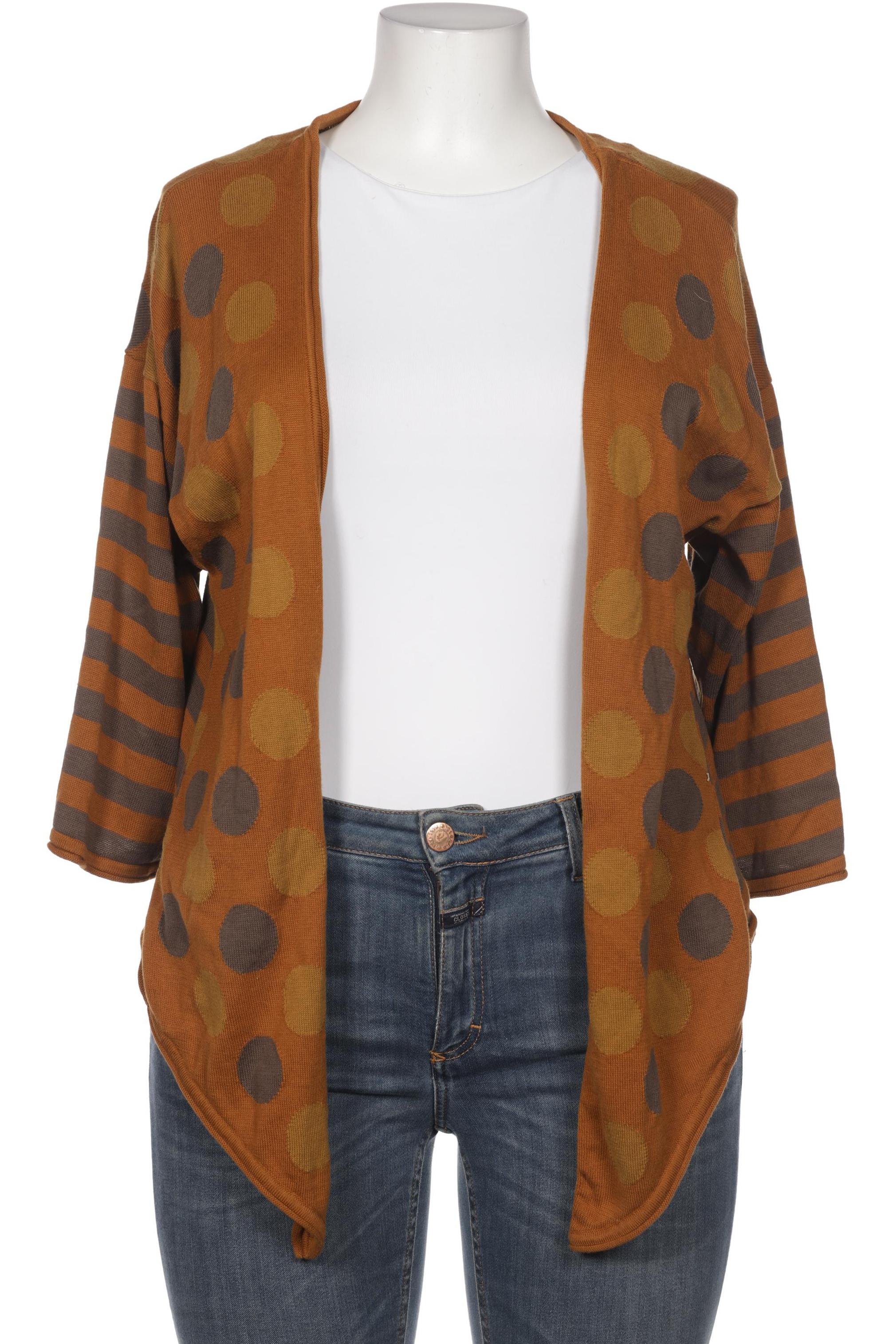 

Gudrun Sjödén Damen Strickjacke, orange, Gr. 42