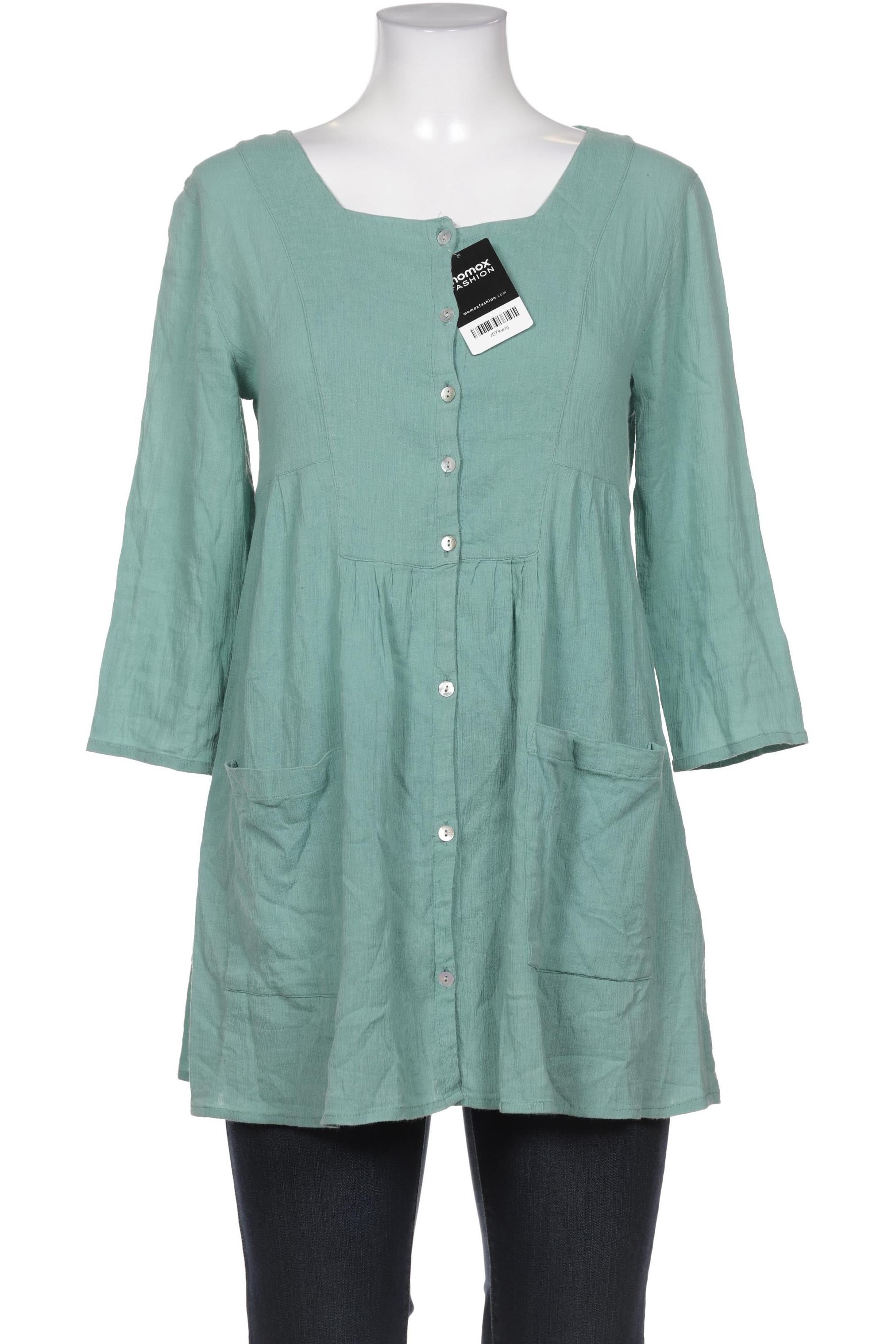 

Gudrun Sjödén Damen Bluse, türkis, Gr. 36