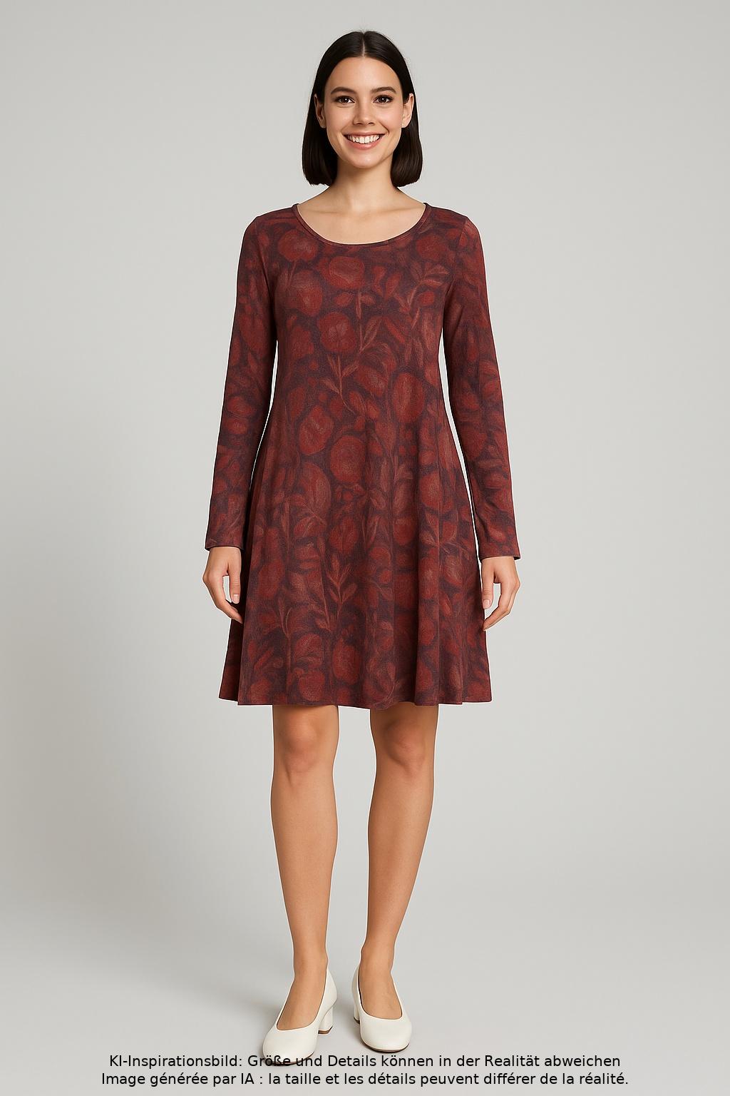 

Gudrun Sjödén Damen Kleid, rot, Gr. 34