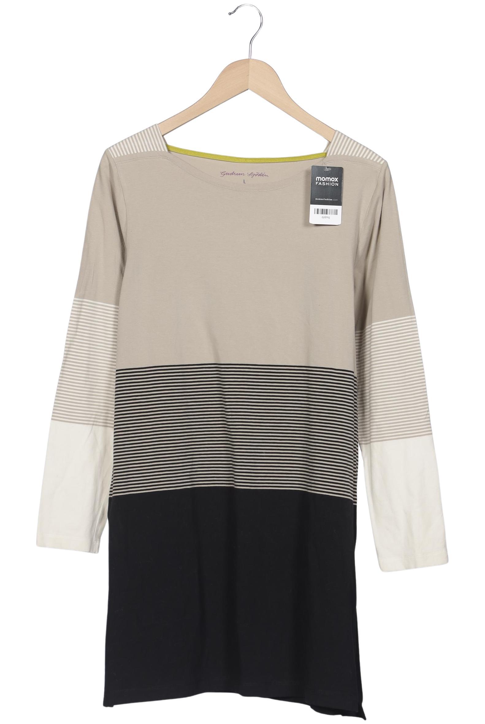 

Gudrun Sjödén Damen Langarmshirt, beige, Gr. 42