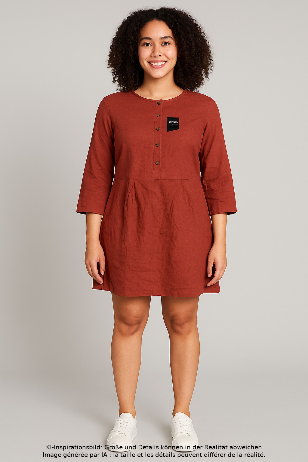 

Gudrun Sjödén Damen Kleid, rot, Gr. 38