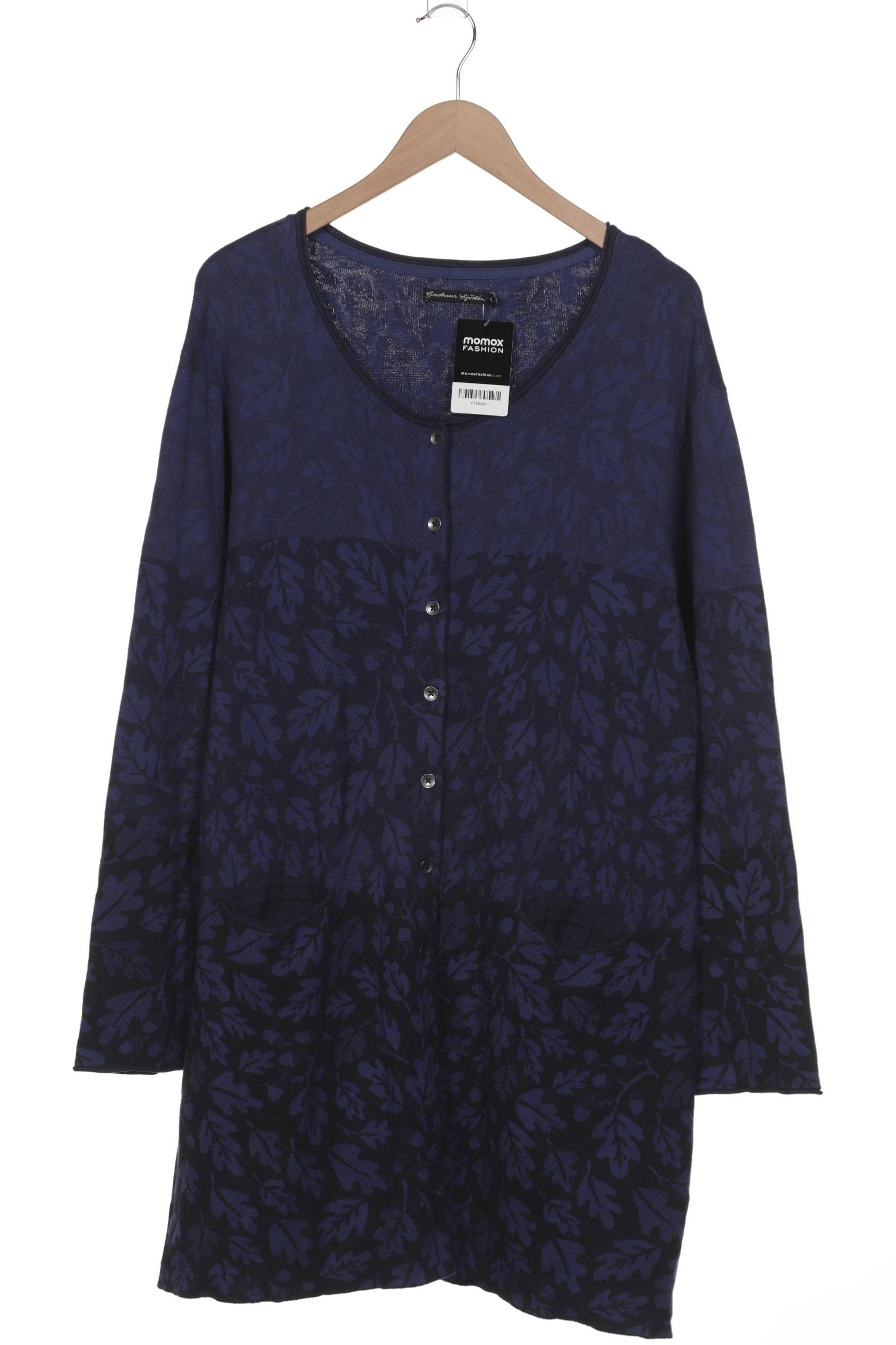 

Gudrun Sjödén Damen Strickjacke, schwarz, Gr. 46