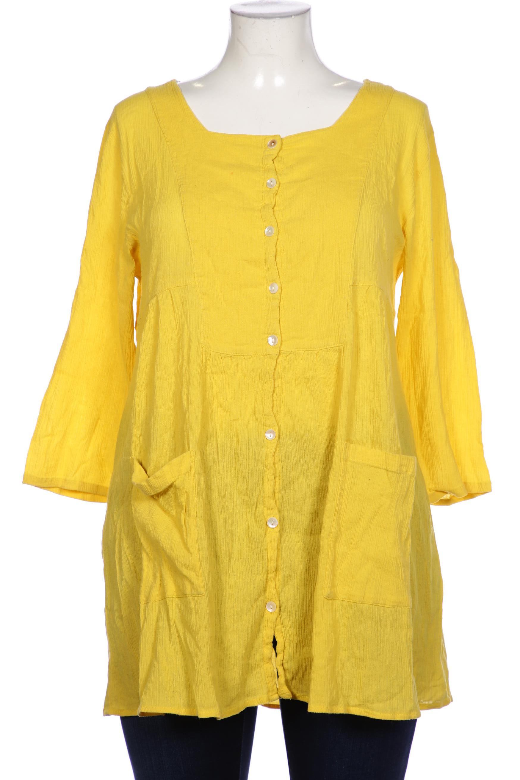 

Gudrun Sjödén Damen Bluse, gelb, Gr. 42