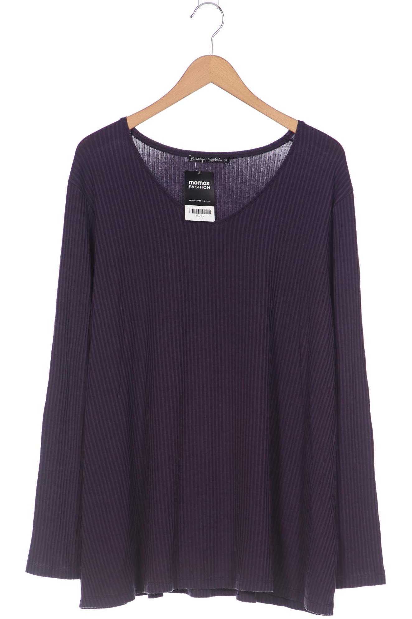 

Gudrun Sjödén Damen Langarmshirt, flieder, Gr. 44