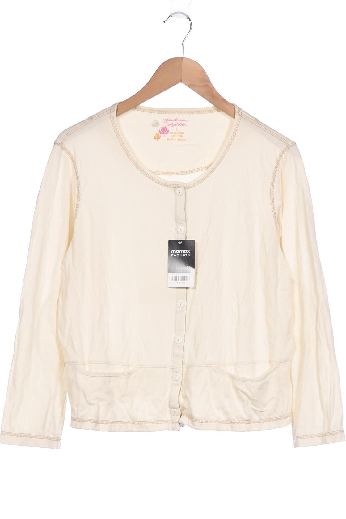 

Gudrun Sjödén Damen Strickjacke, cremeweiß