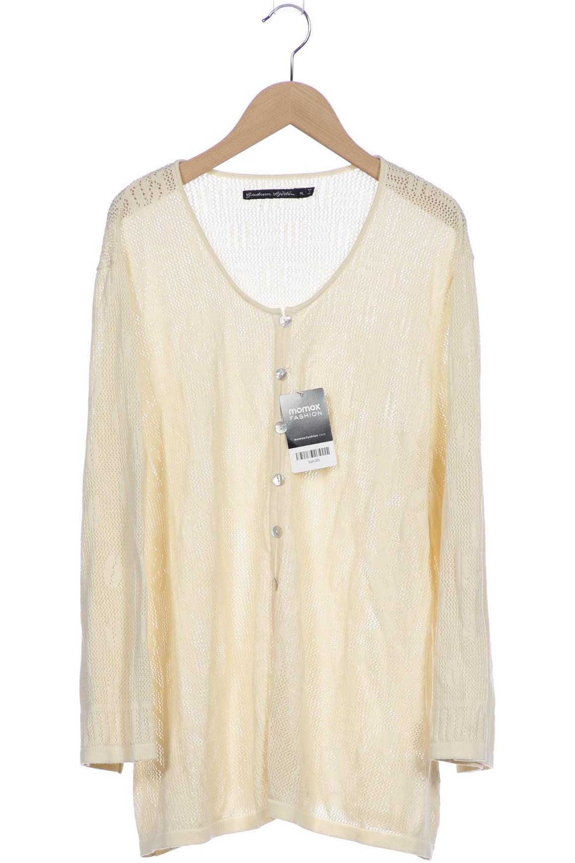 

Gudrun Sjödén Damen Strickjacke, cremeweiß, Gr. 44