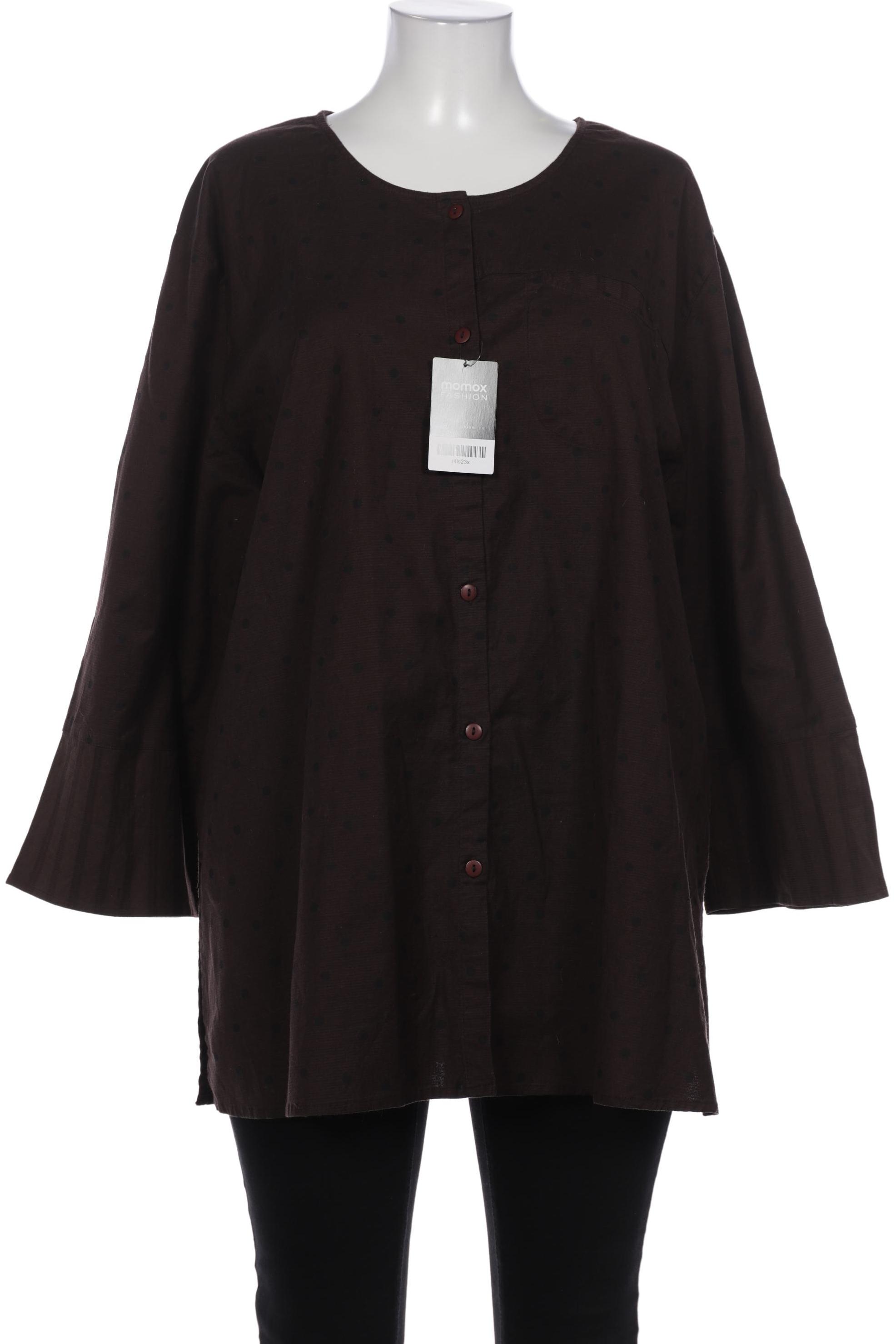 

Gudrun Sjödén Damen Bluse, braun, Gr. 46