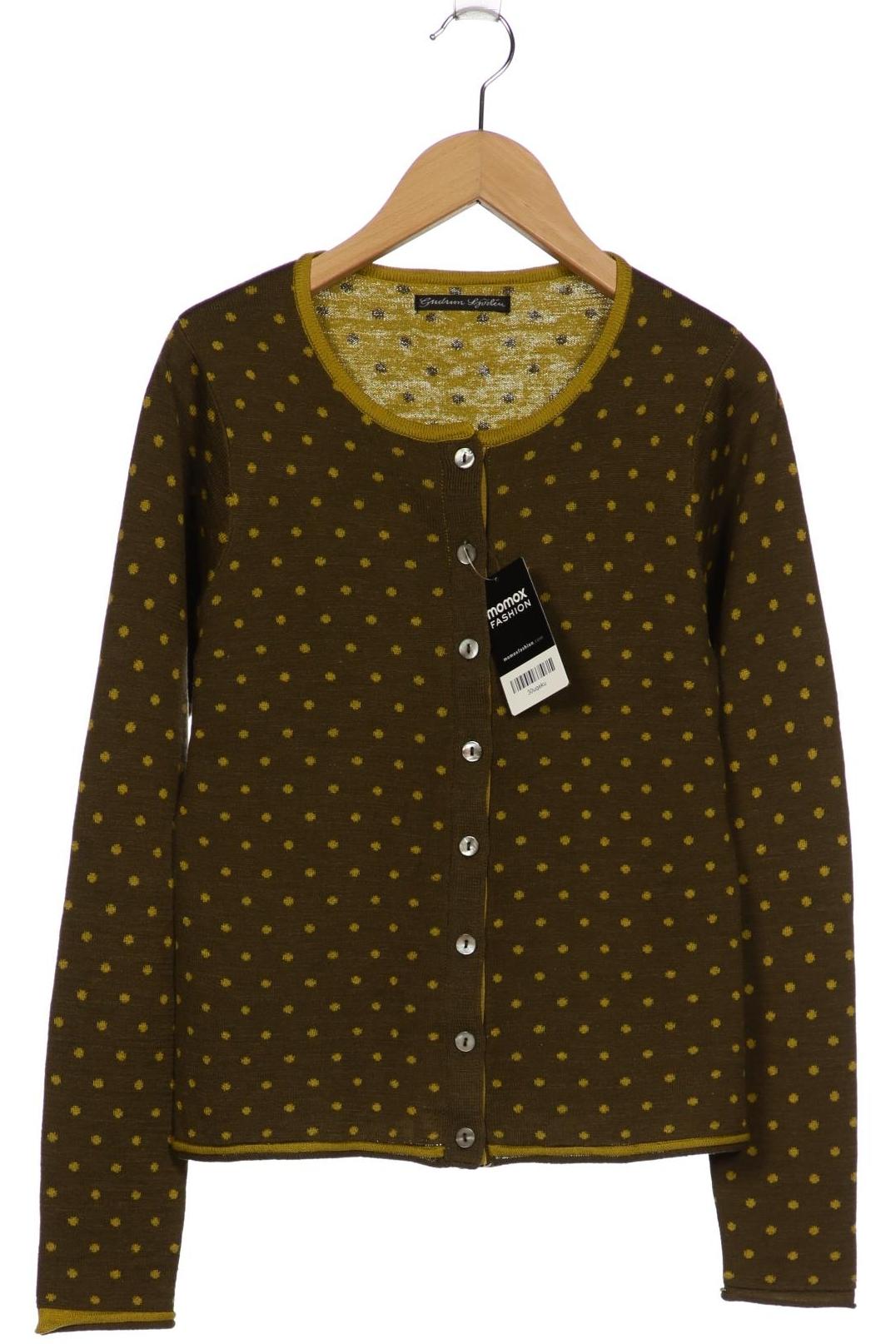 

Gudrun Sjödén Damen Strickjacke, grün, Gr. 36