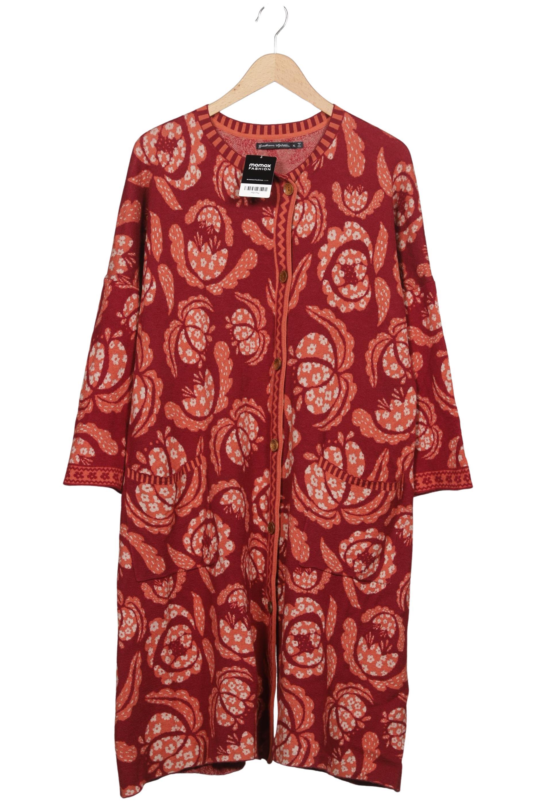 

Gudrun Sjödén Damen Strickjacke, rot, Gr. 44