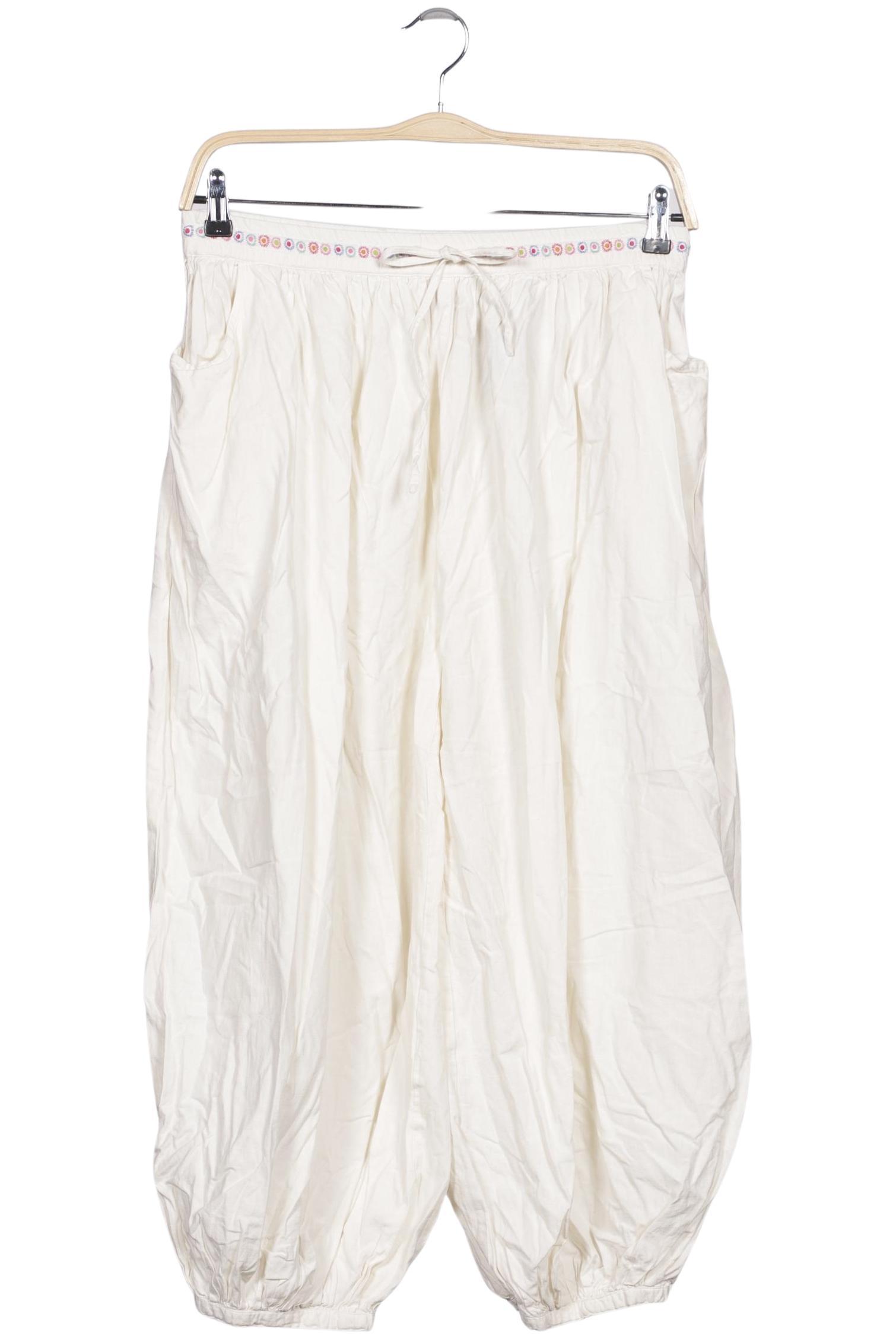 

Gudrun Sjödén Damen Stoffhose, cremeweiß, Gr. 0