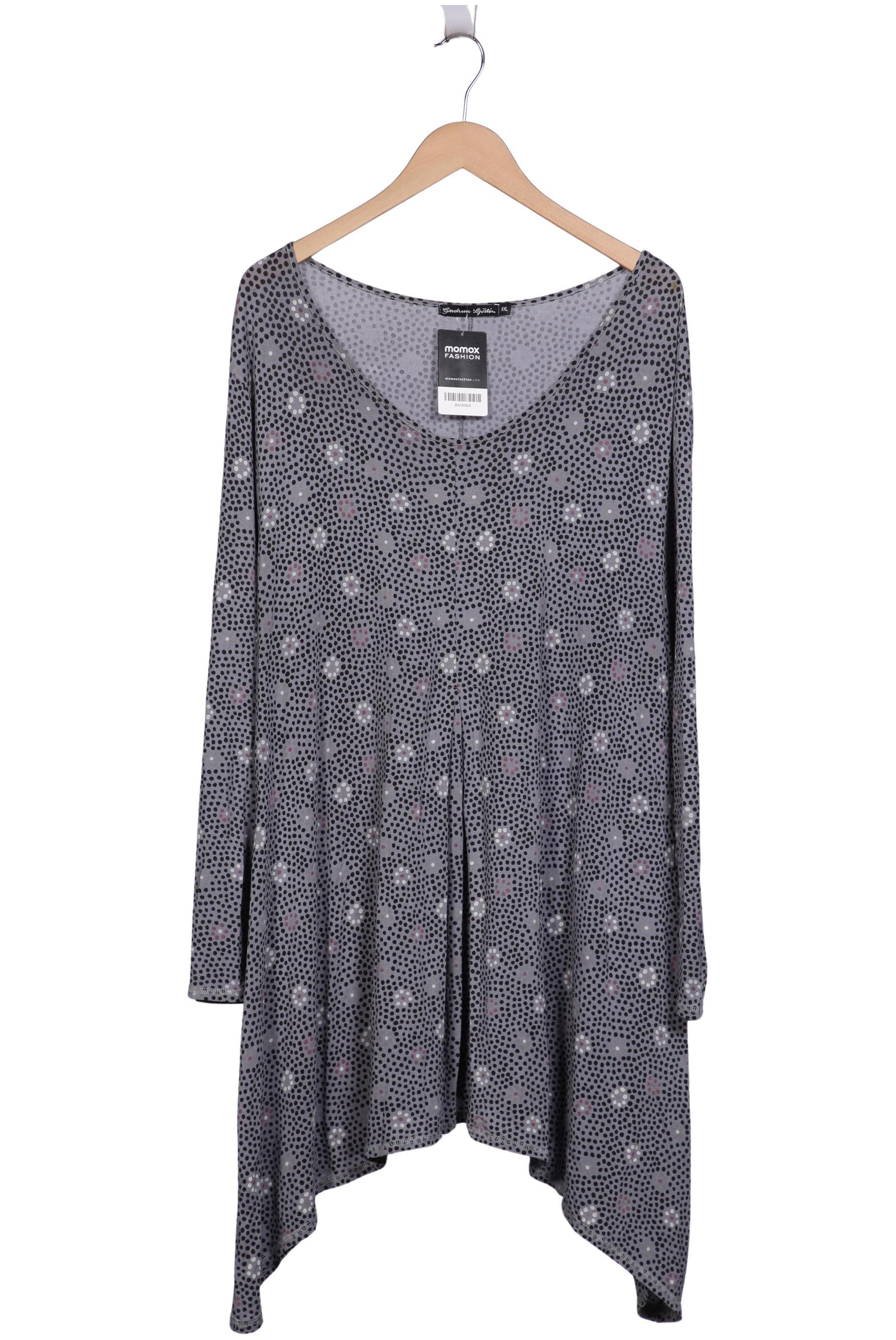 

Gudrun Sjödén Damen Langarmshirt, grau, Gr. 46