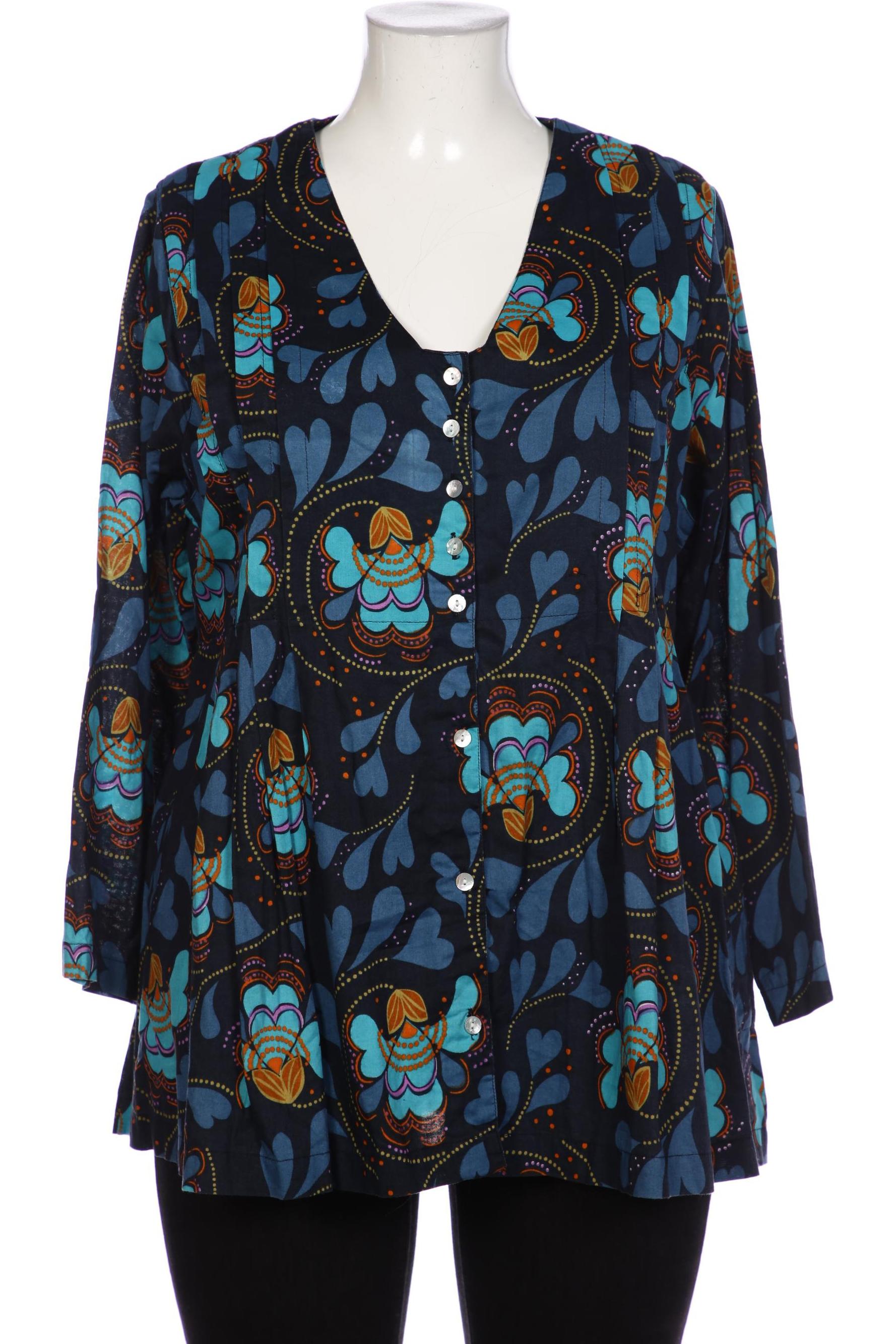 

Gudrun Sjödén Damen Bluse, blau, Gr. 44