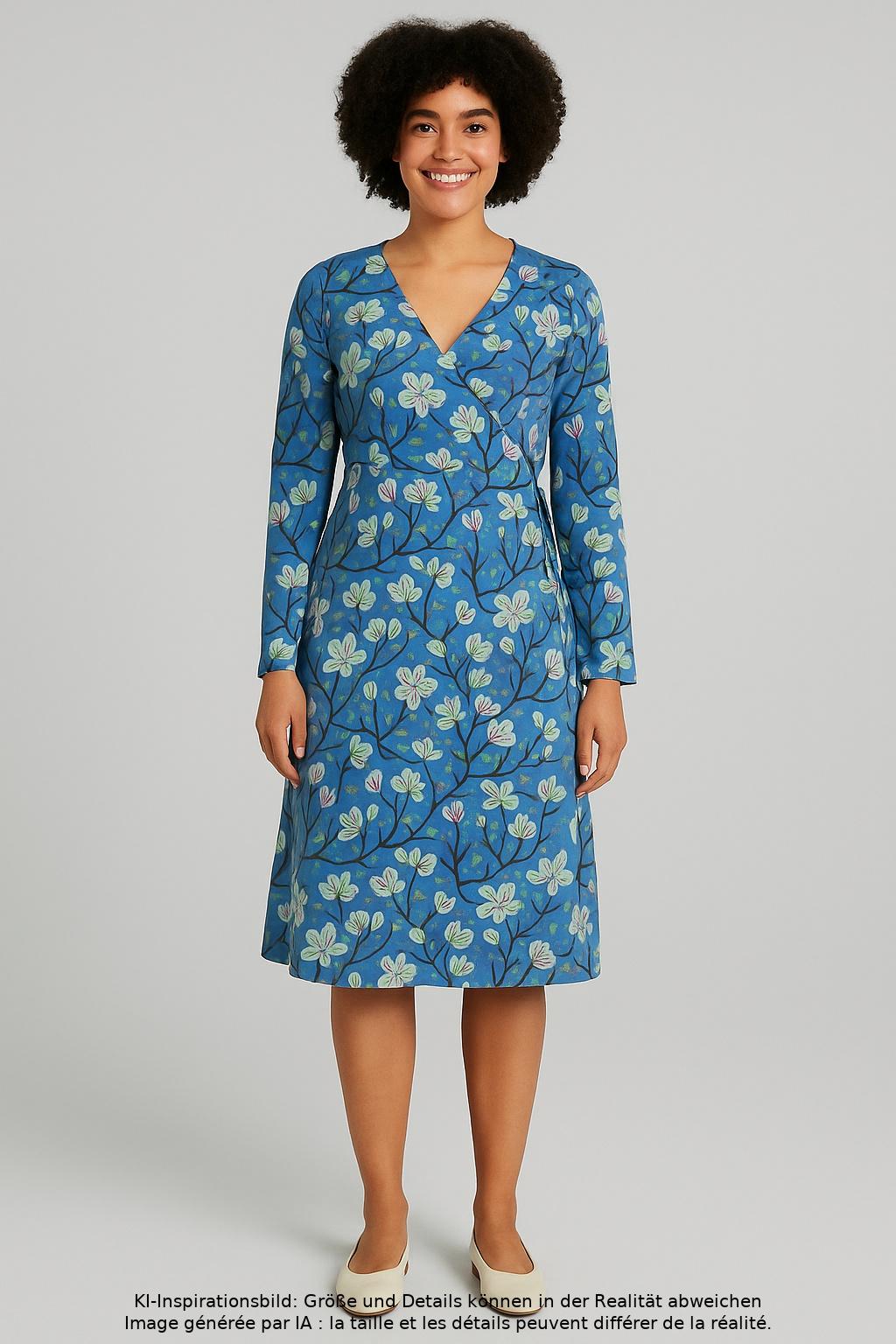 

Gudrun Sjödén Damen Kleid, hellblau, Gr. 42