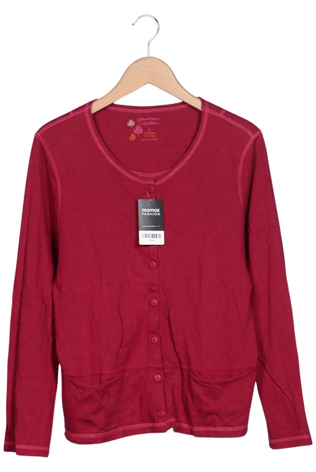 

Gudrun Sjödén Damen Strickjacke, rot, Gr. 42