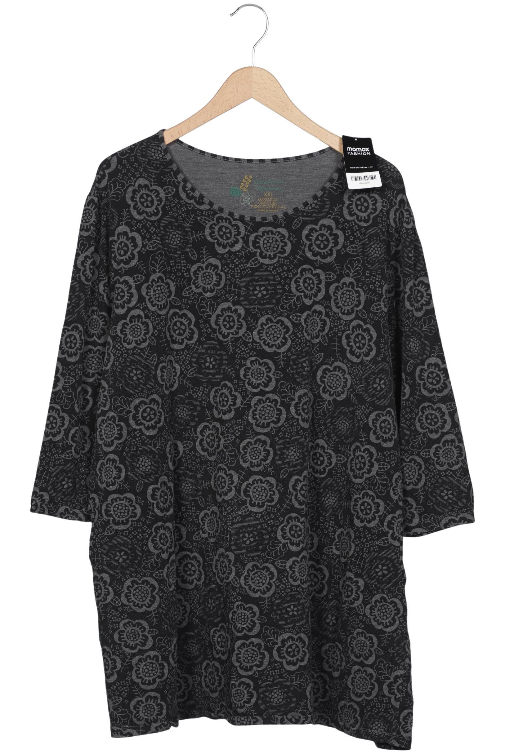 

Gudrun Sjödén Damen Langarmshirt, grau, Gr. 46