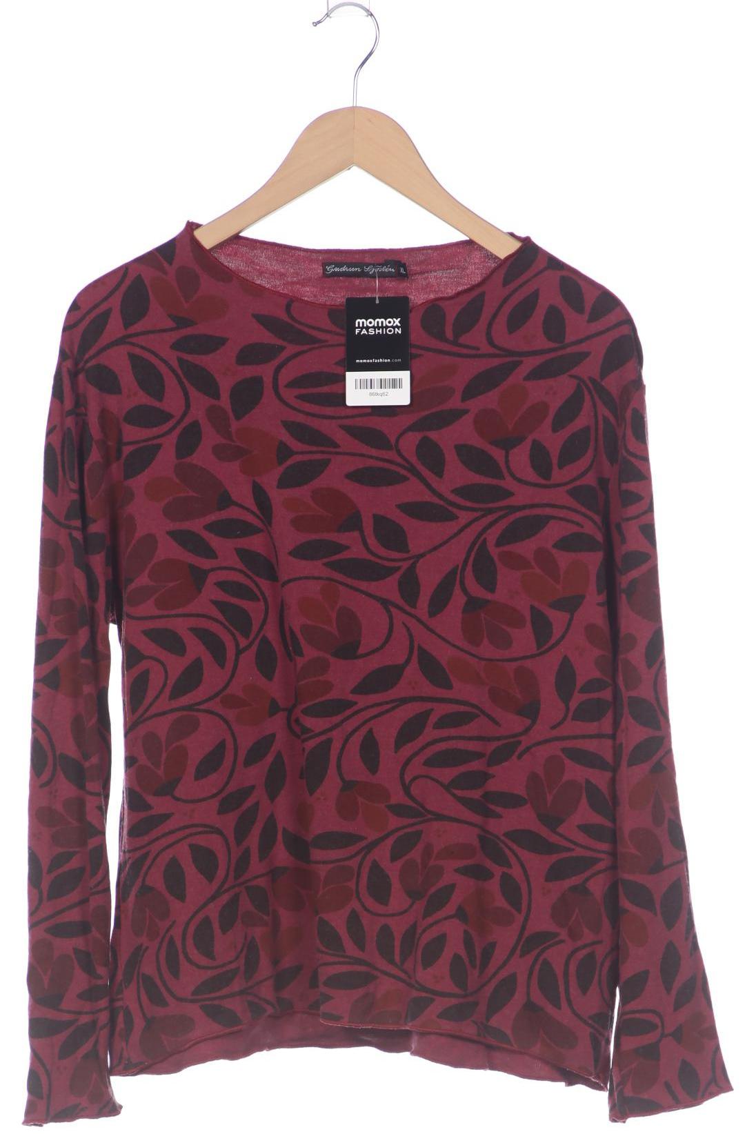 

Gudrun Sjödén Damen Langarmshirt, bordeaux, Gr. 44