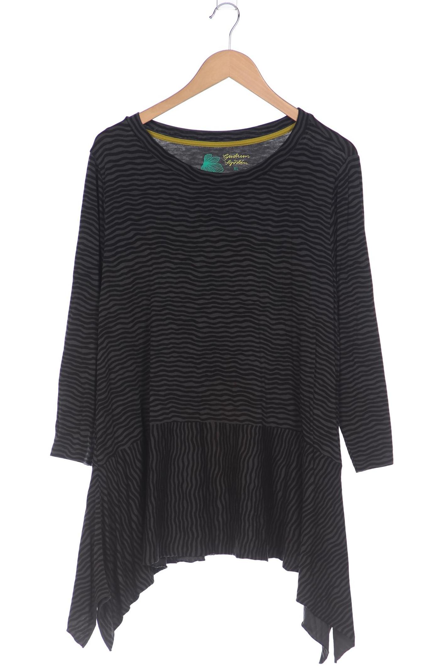 

Gudrun Sjödén Damen Langarmshirt, grau, Gr. 44