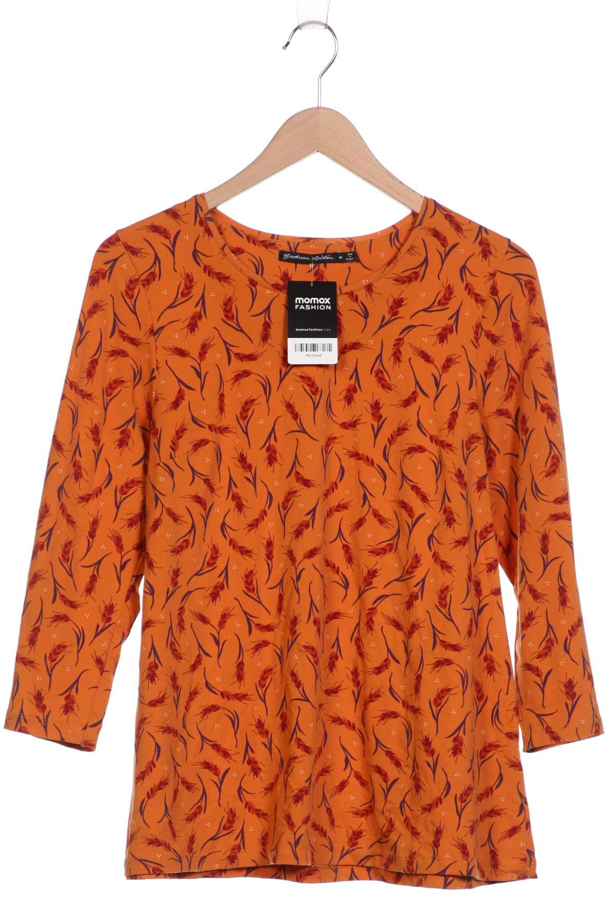 

Gudrun Sjödén Damen Langarmshirt, orange, Gr. 38