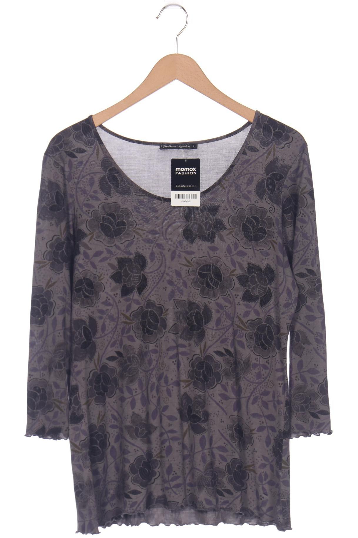 

Gudrun Sjödén Damen Langarmshirt, grau, Gr. 42