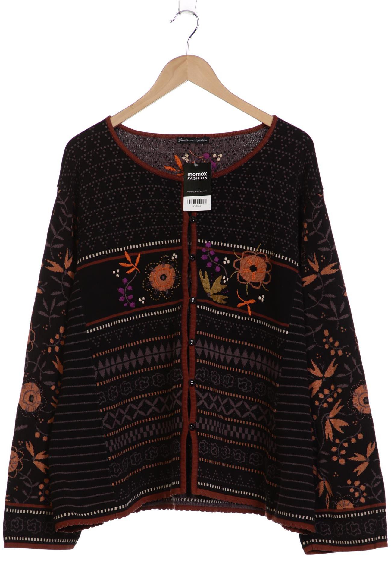 

Gudrun Sjödén Damen Strickjacke, schwarz, Gr. 48