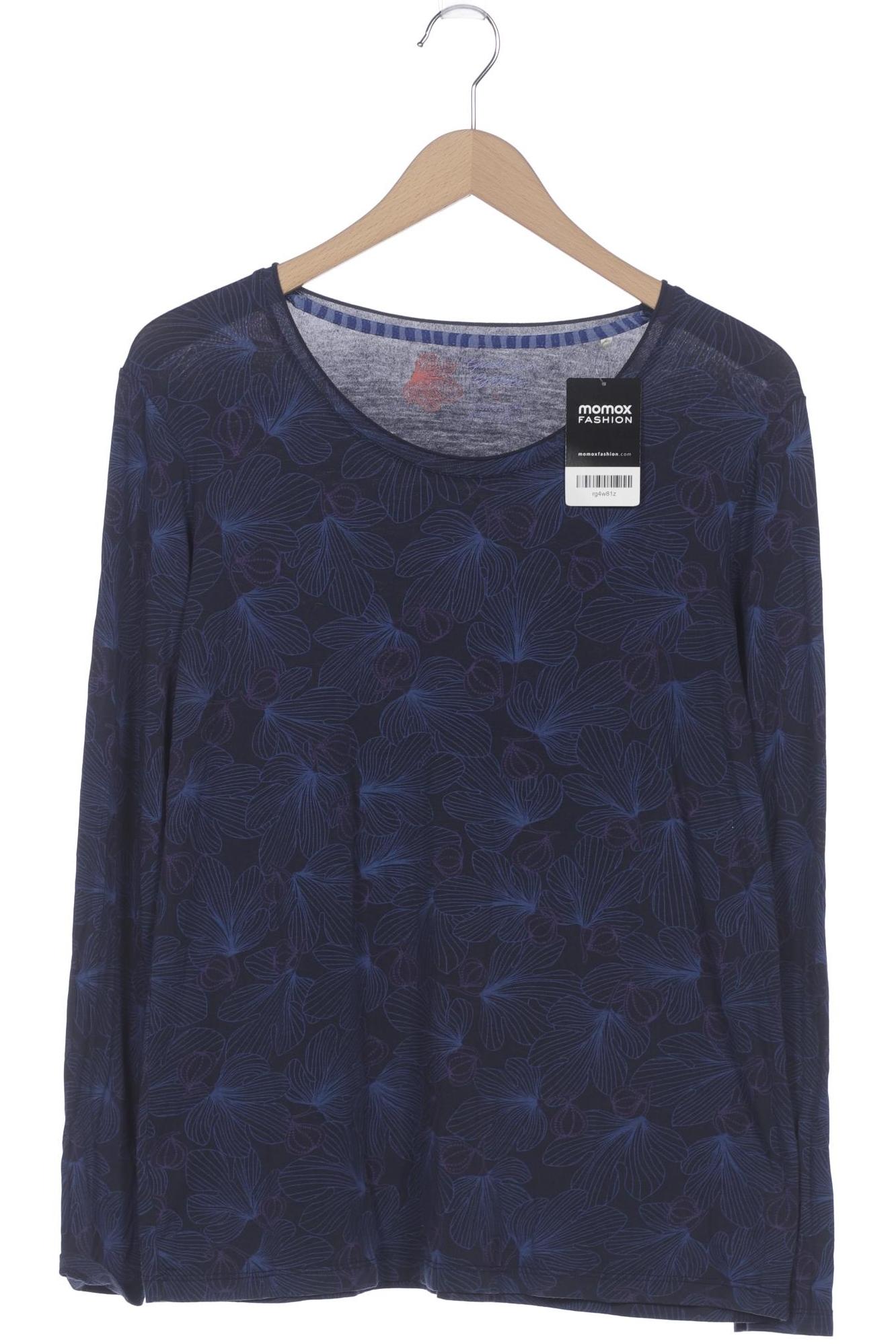 

Gudrun Sjödén Damen Langarmshirt, marineblau, Gr. 42