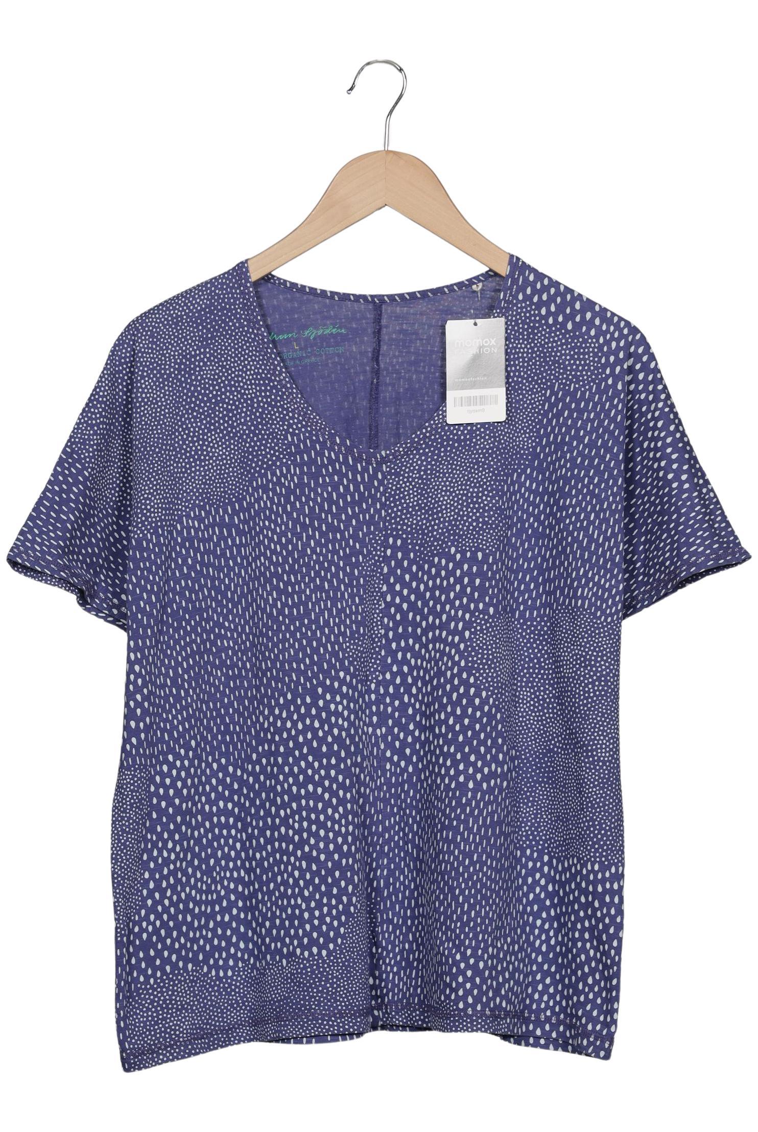 

Gudrun Sjödén Damen T-Shirt, blau, Gr. 42