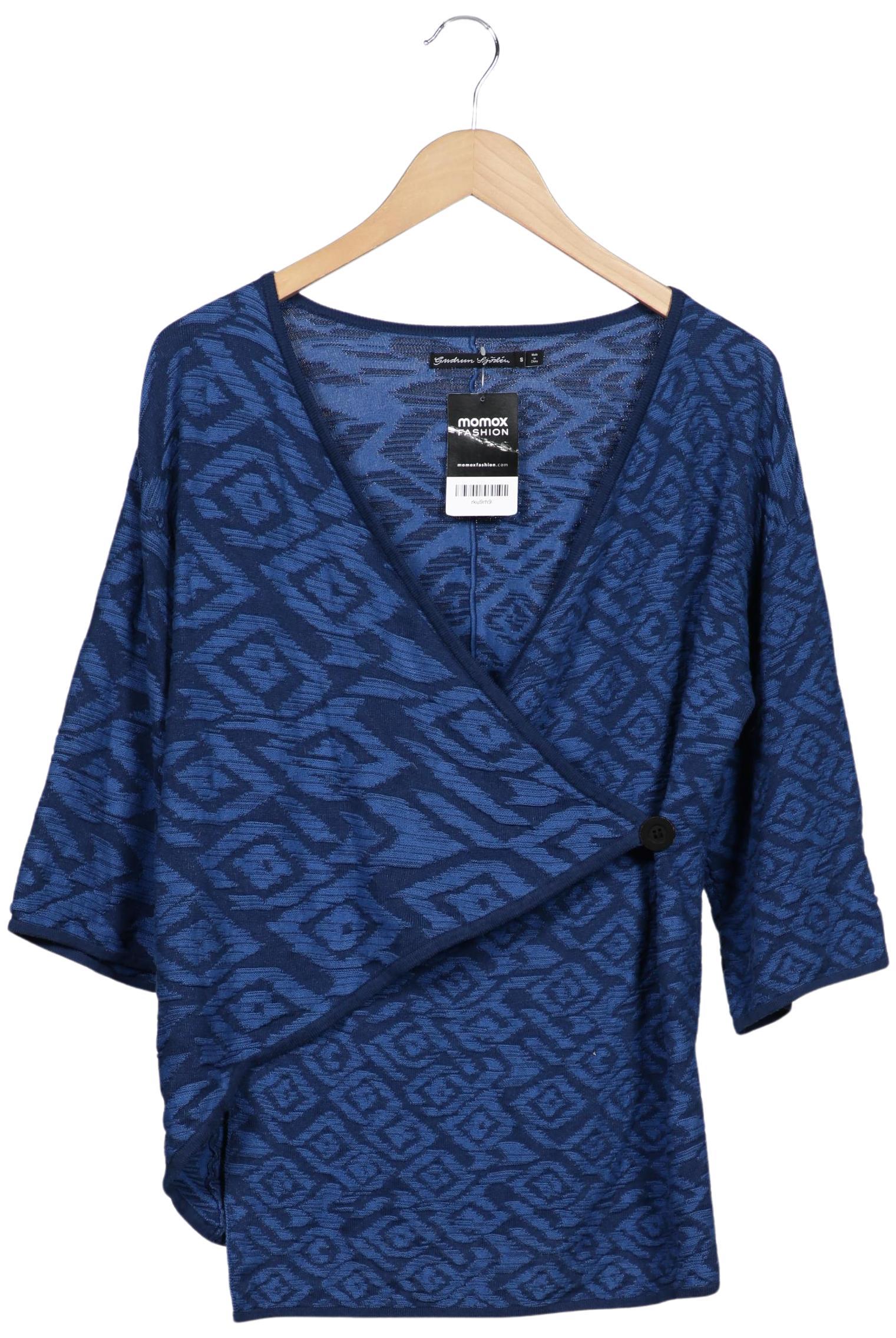 

Gudrun Sjödén Damen Strickjacke, marineblau, Gr. 36