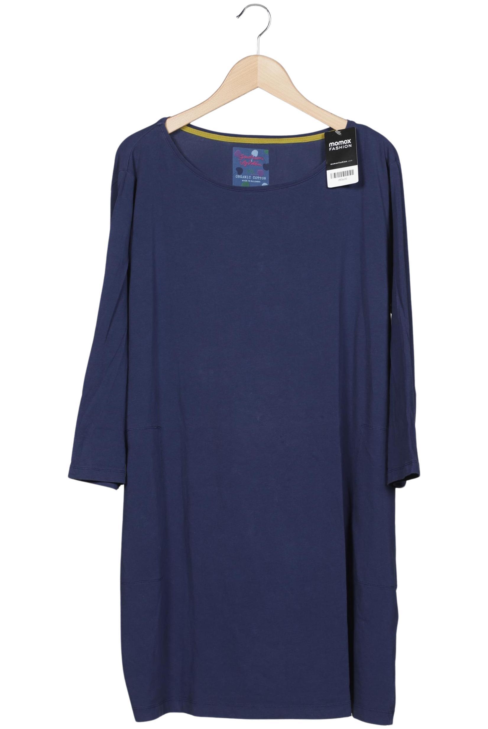 

Gudrun Sjödén Damen Langarmshirt, marineblau, Gr. 46