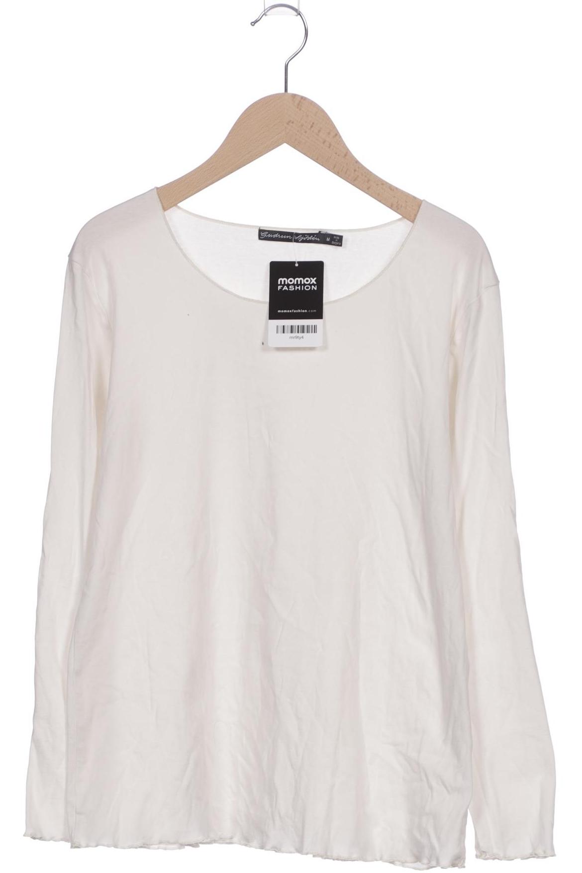 

Gudrun Sjödén Damen Langarmshirt, cremeweiß, Gr. 38