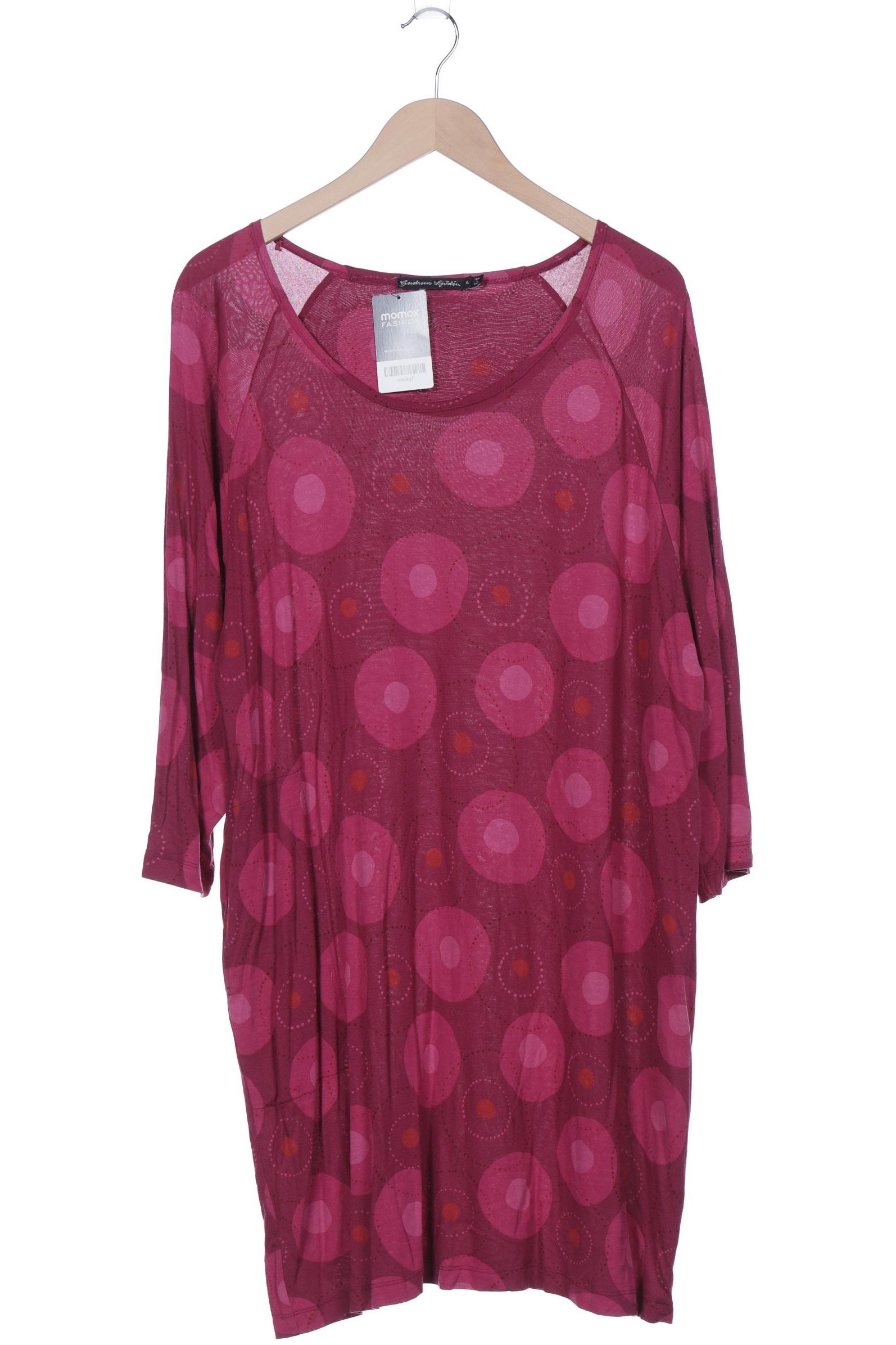 

Gudrun Sjödén Damen Langarmshirt, pink, Gr. 44