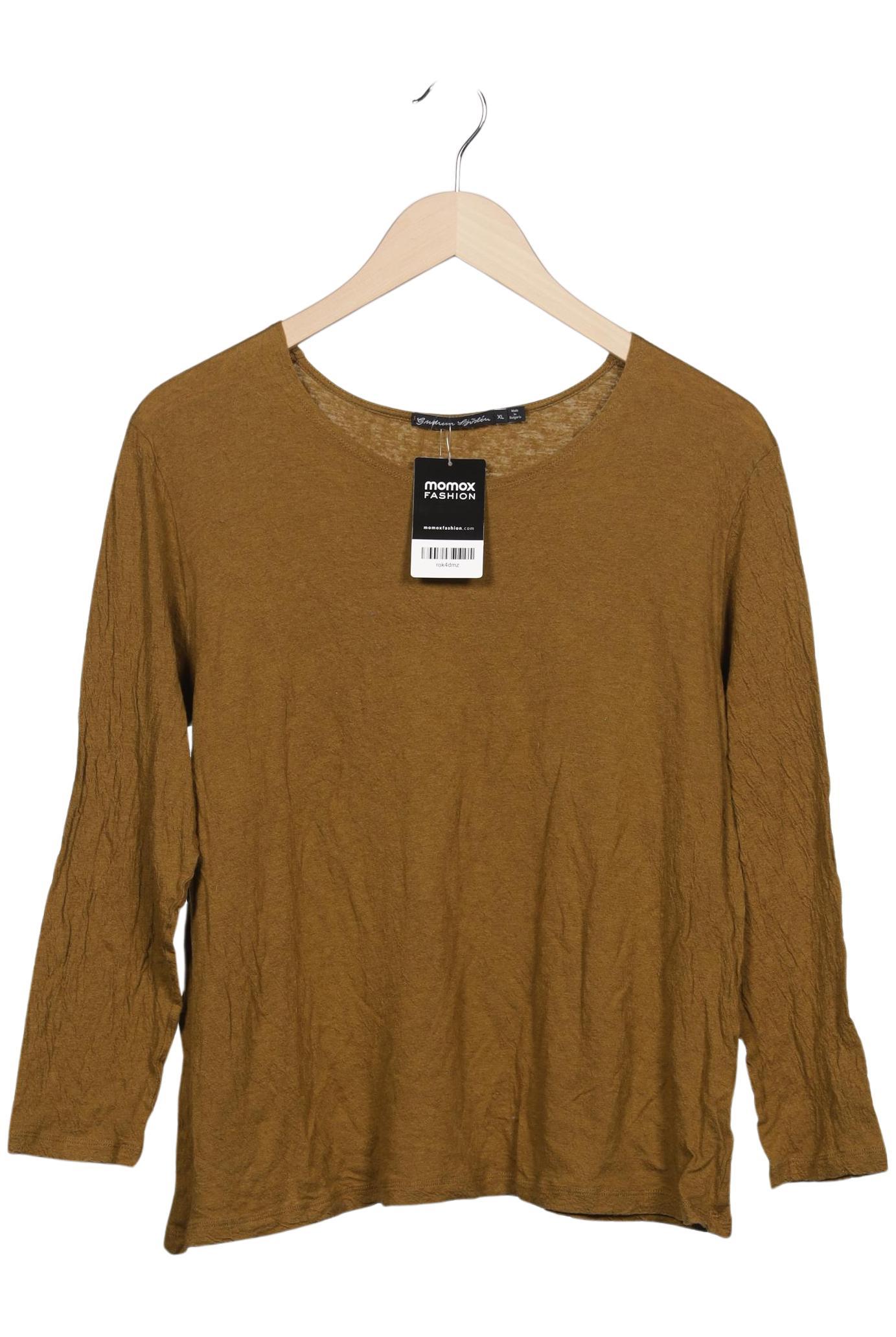 

Gudrun Sjödén Damen Langarmshirt, braun, Gr. 44