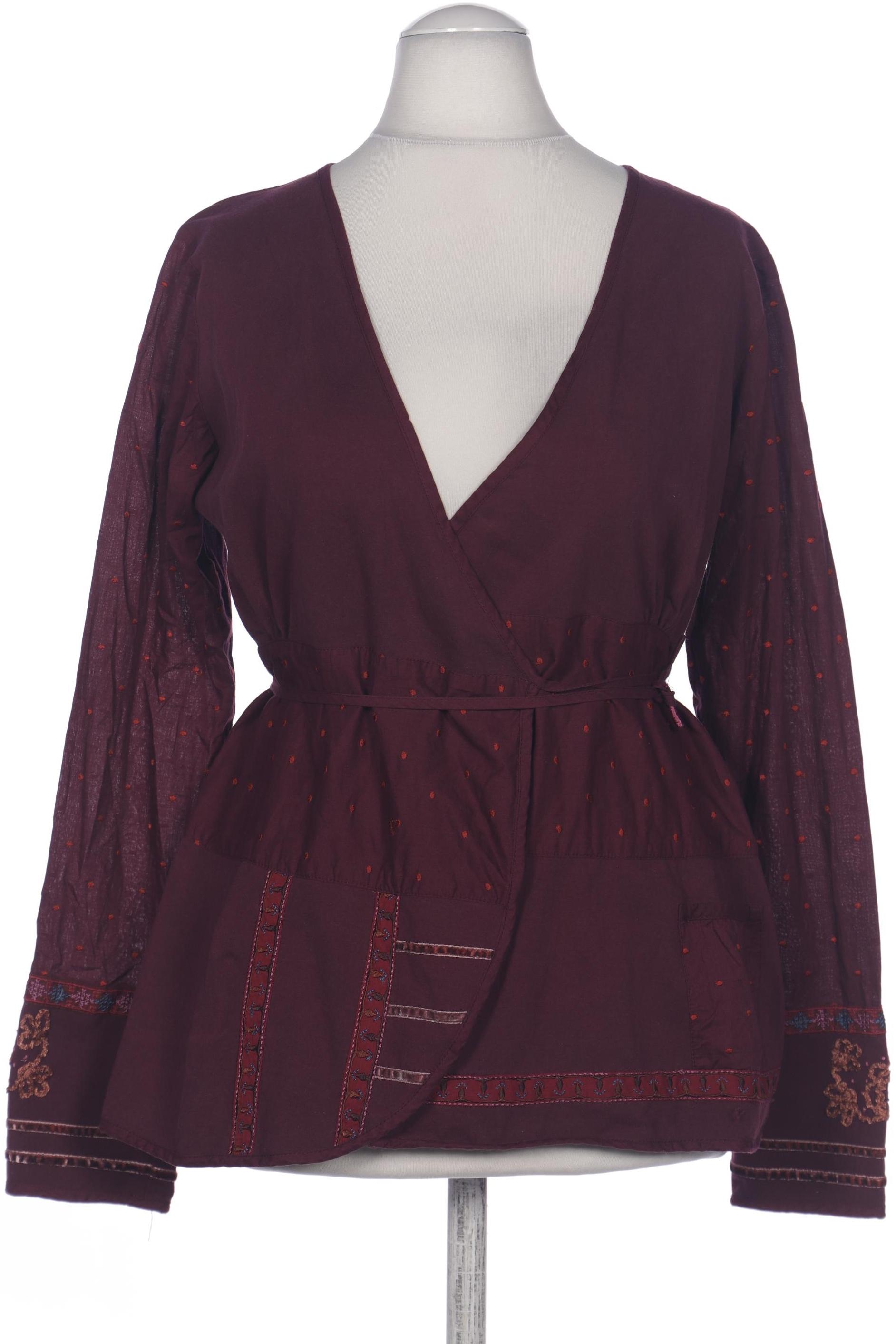 

Gudrun Sjödén Damen Bluse, bordeaux, Gr. 38