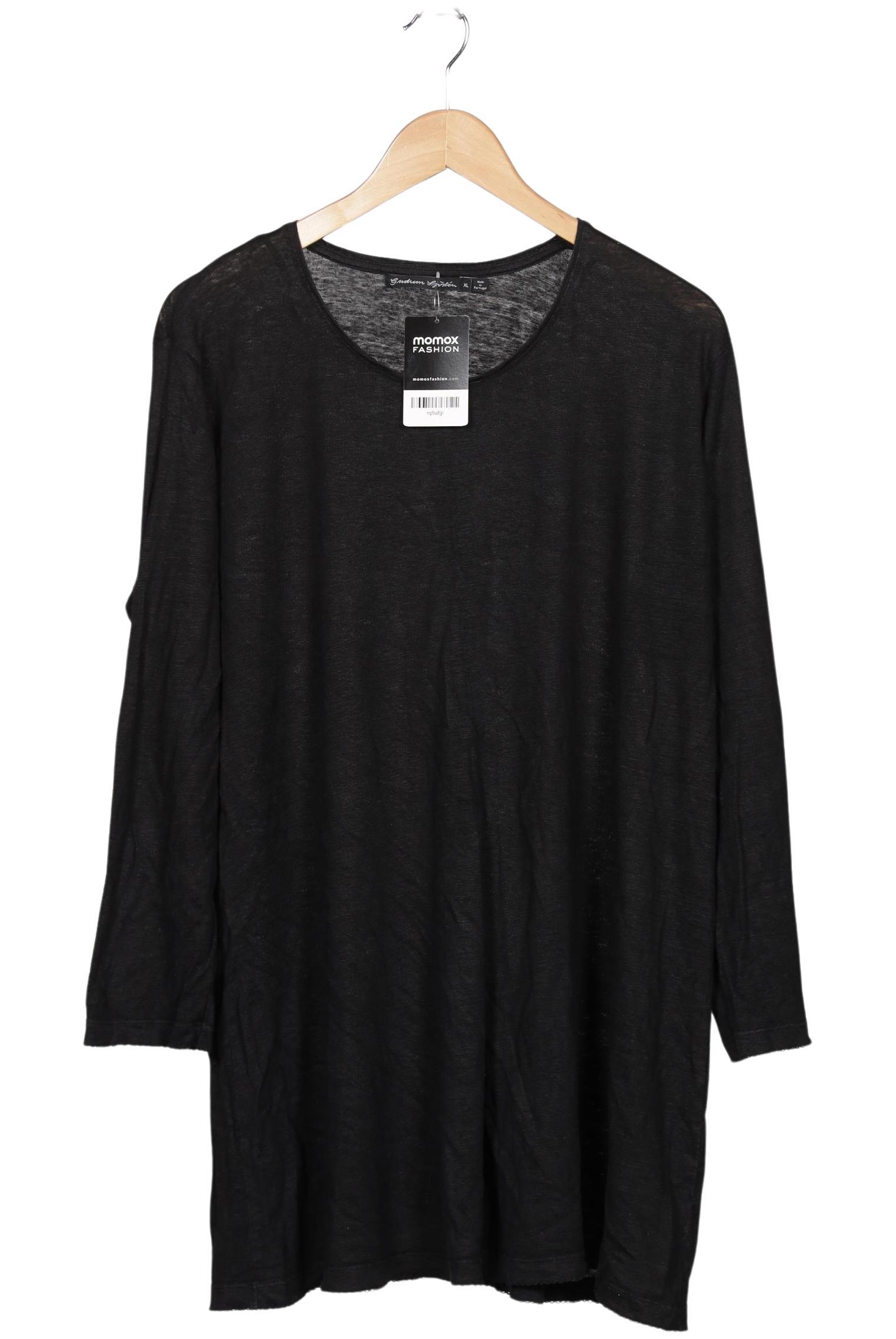 

Gudrun Sjödén Damen Langarmshirt, schwarz, Gr. 44