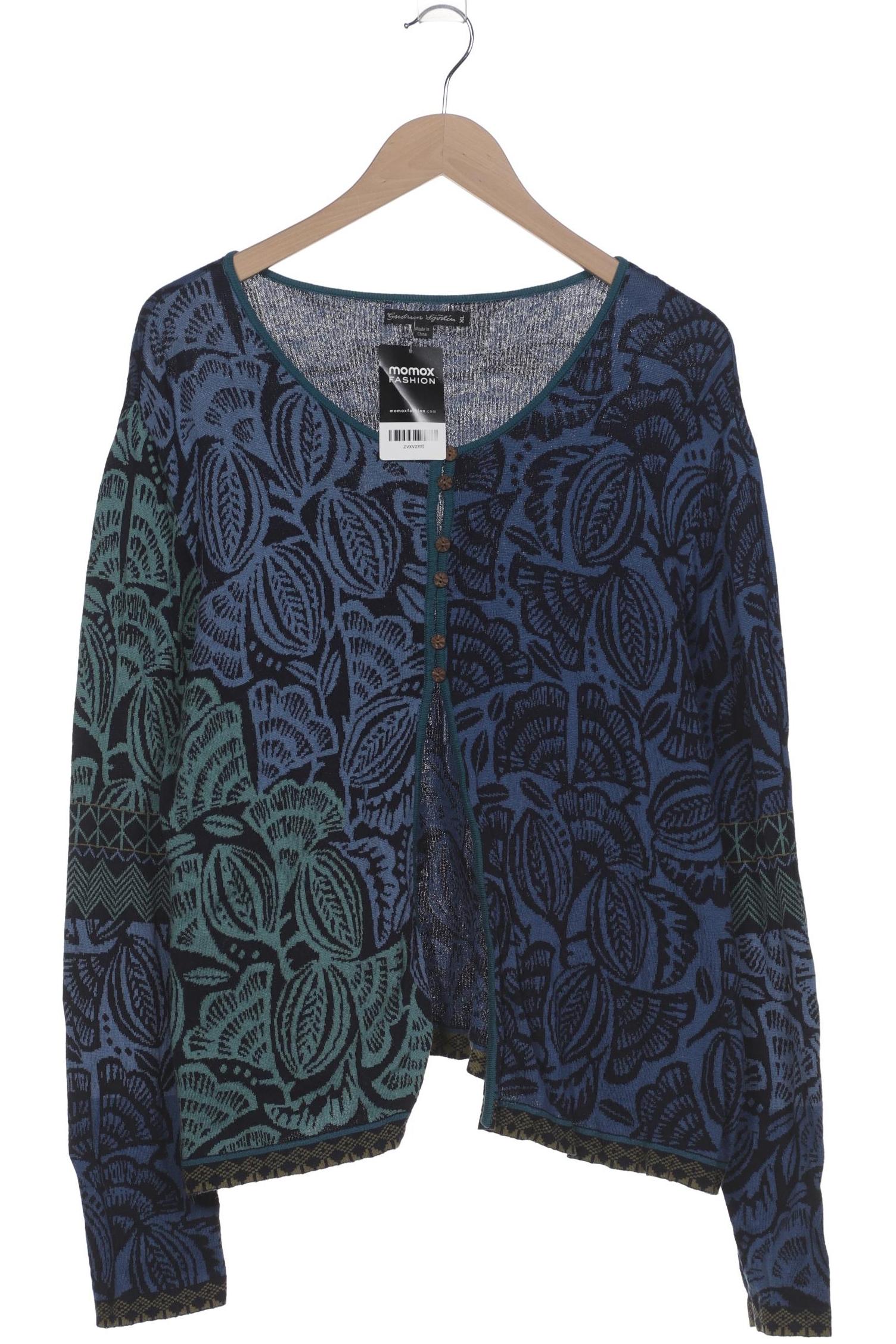 

Gudrun Sjödén Damen Strickjacke, blau, Gr. 44