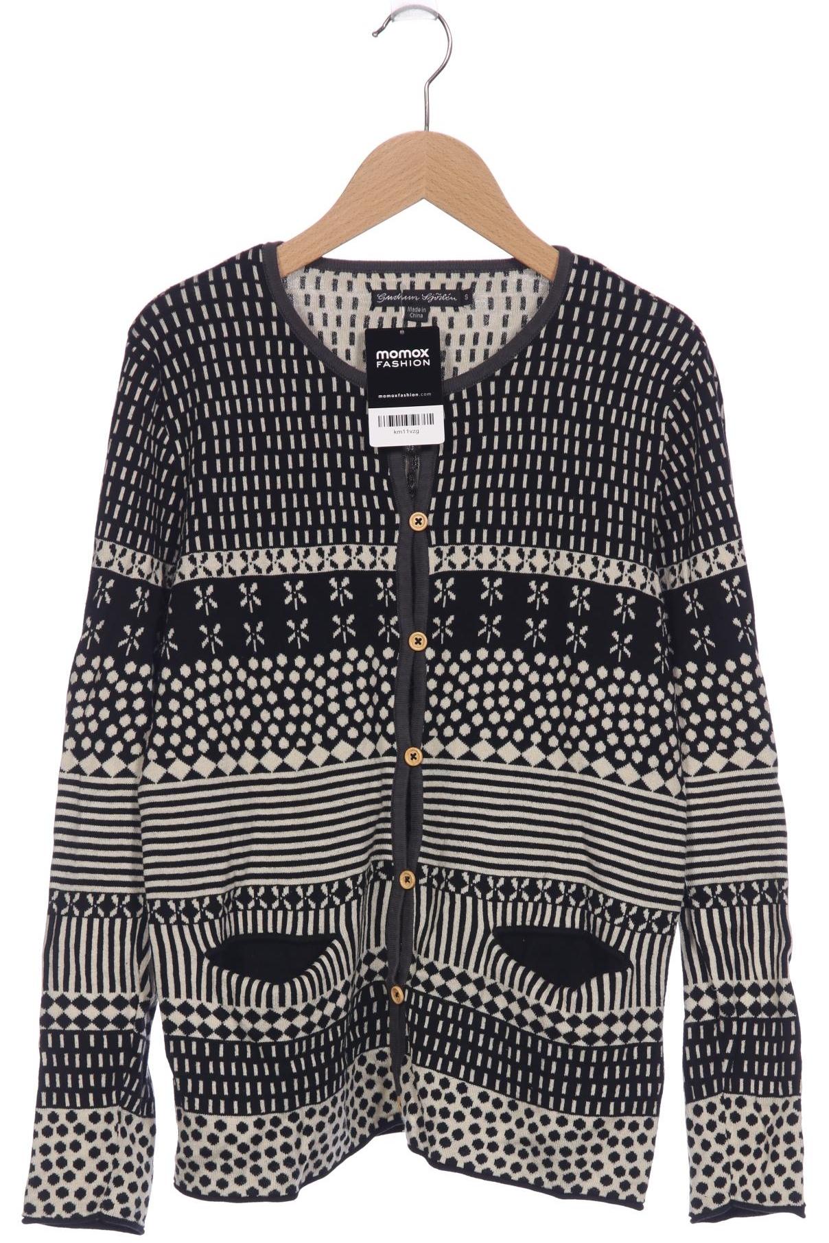 

Gudrun Sjödén Damen Strickjacke, schwarz, Gr. 36