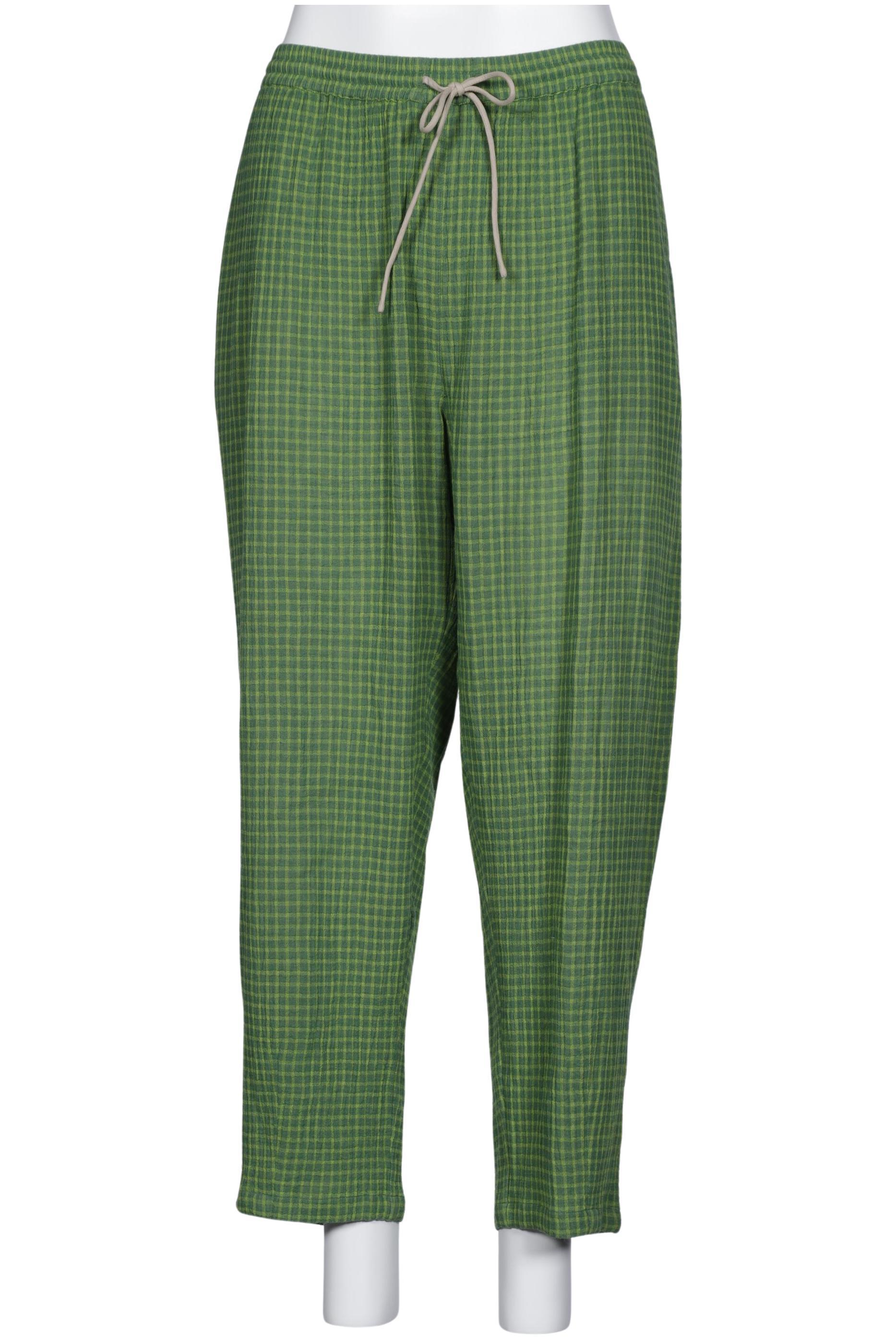 

Gudrun Sjödén Damen Stoffhose, grün, Gr. 0