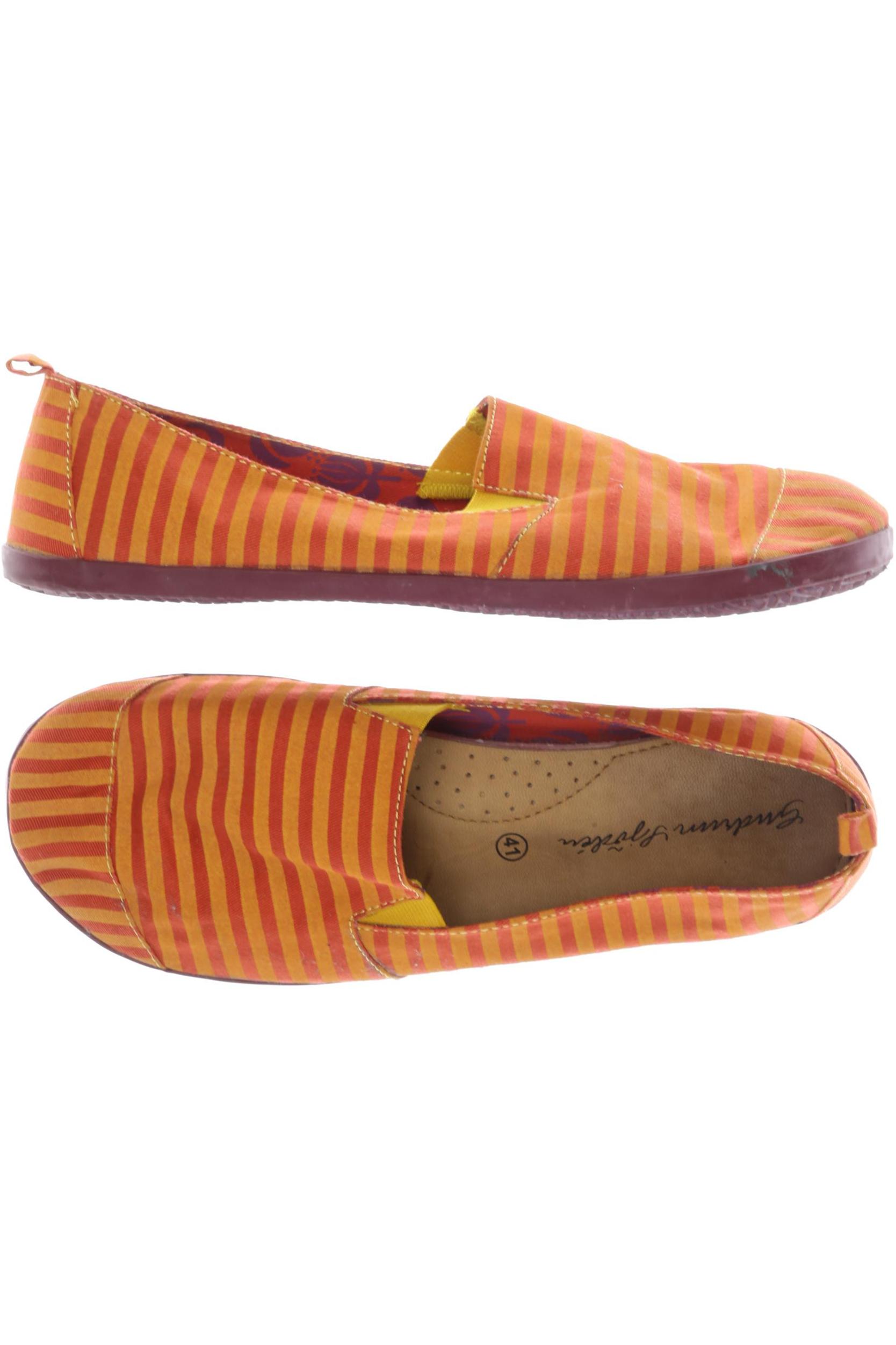 

Gudrun Sjödén Damen Halbschuh, orange, Gr. 41