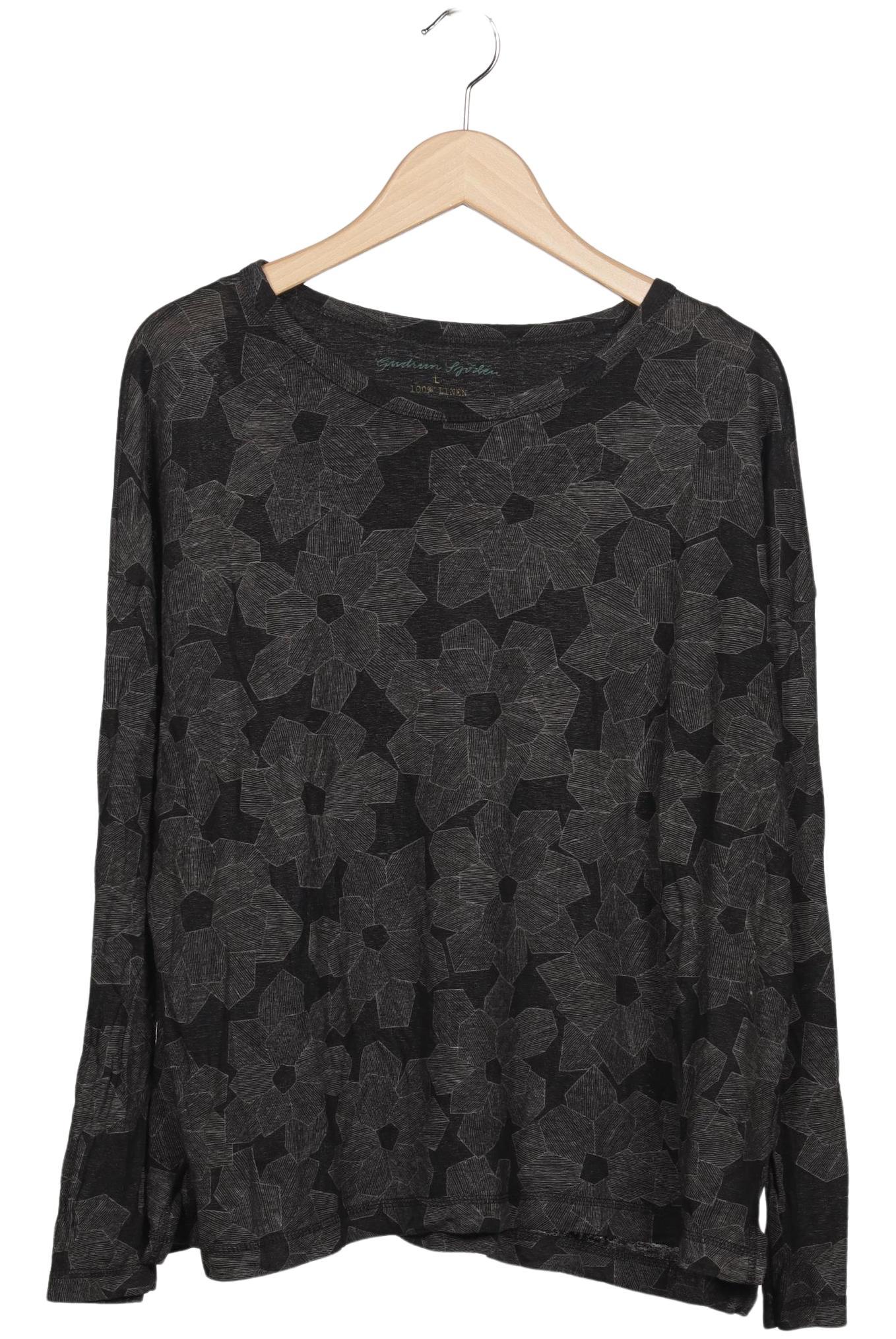 

Gudrun Sjödén Damen Langarmshirt, grau, Gr. 42