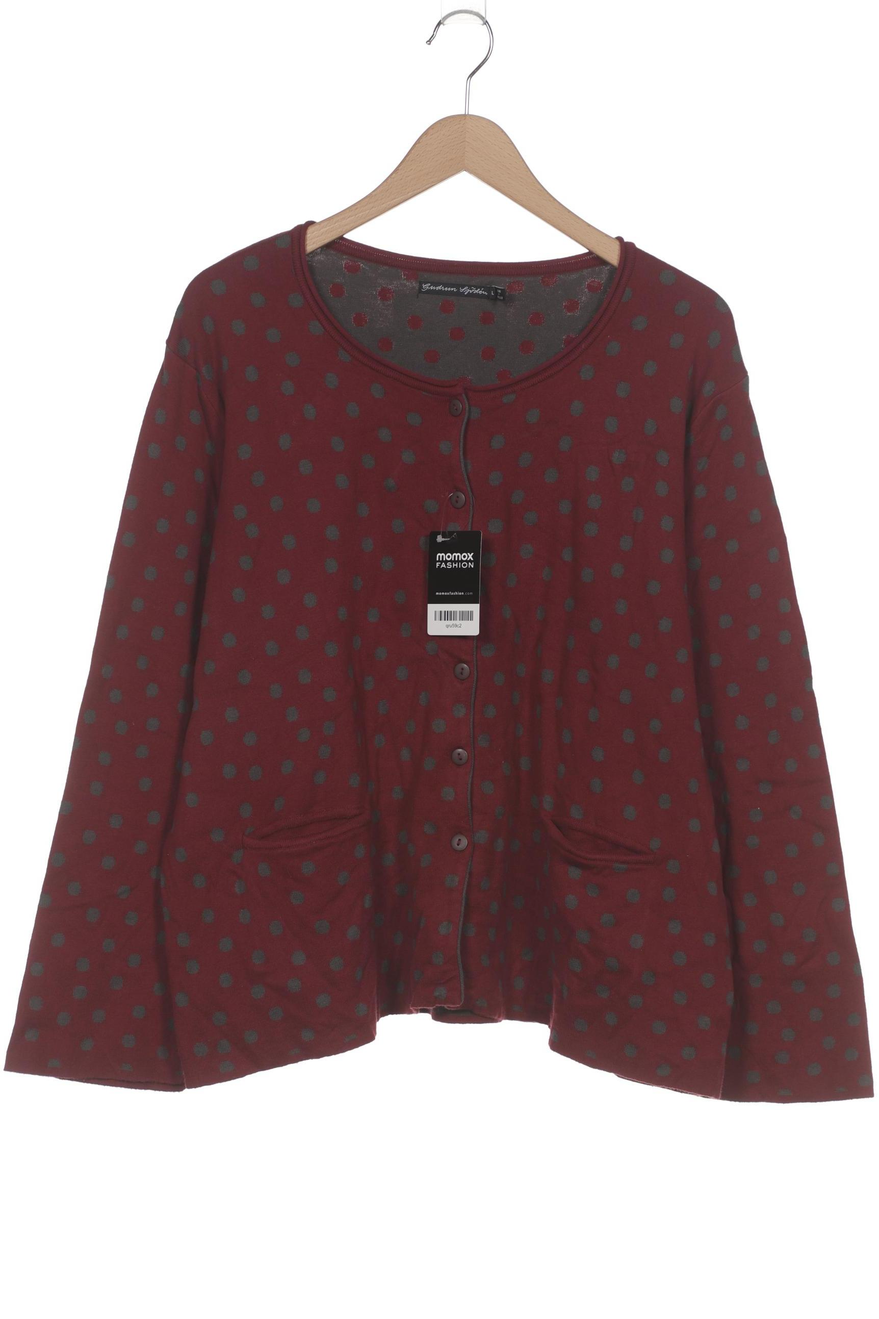 

Gudrun Sjödén Damen Strickjacke, bordeaux, Gr. 44