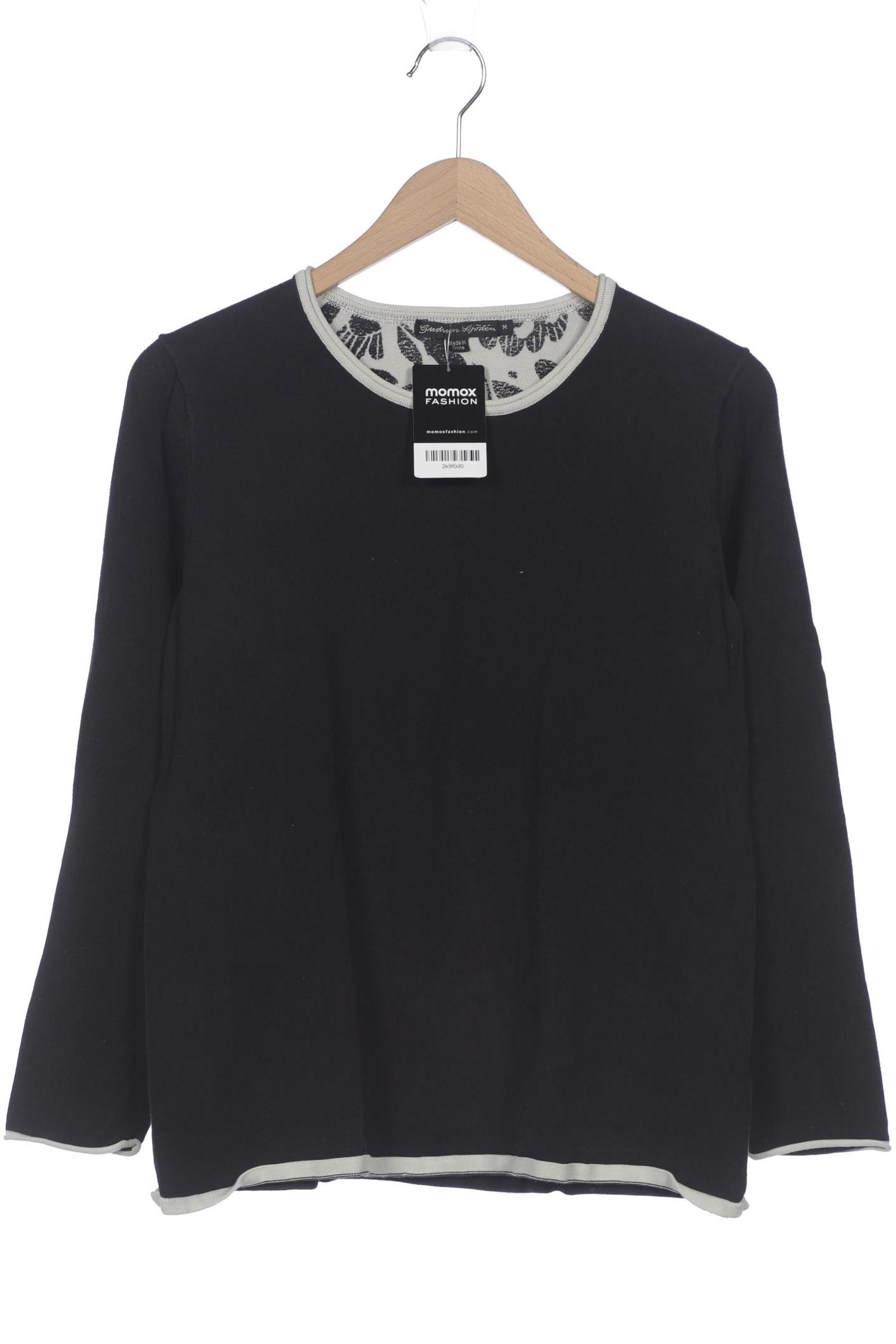 

Gudrun Sjödén Damen Pullover, schwarz, Gr. 38