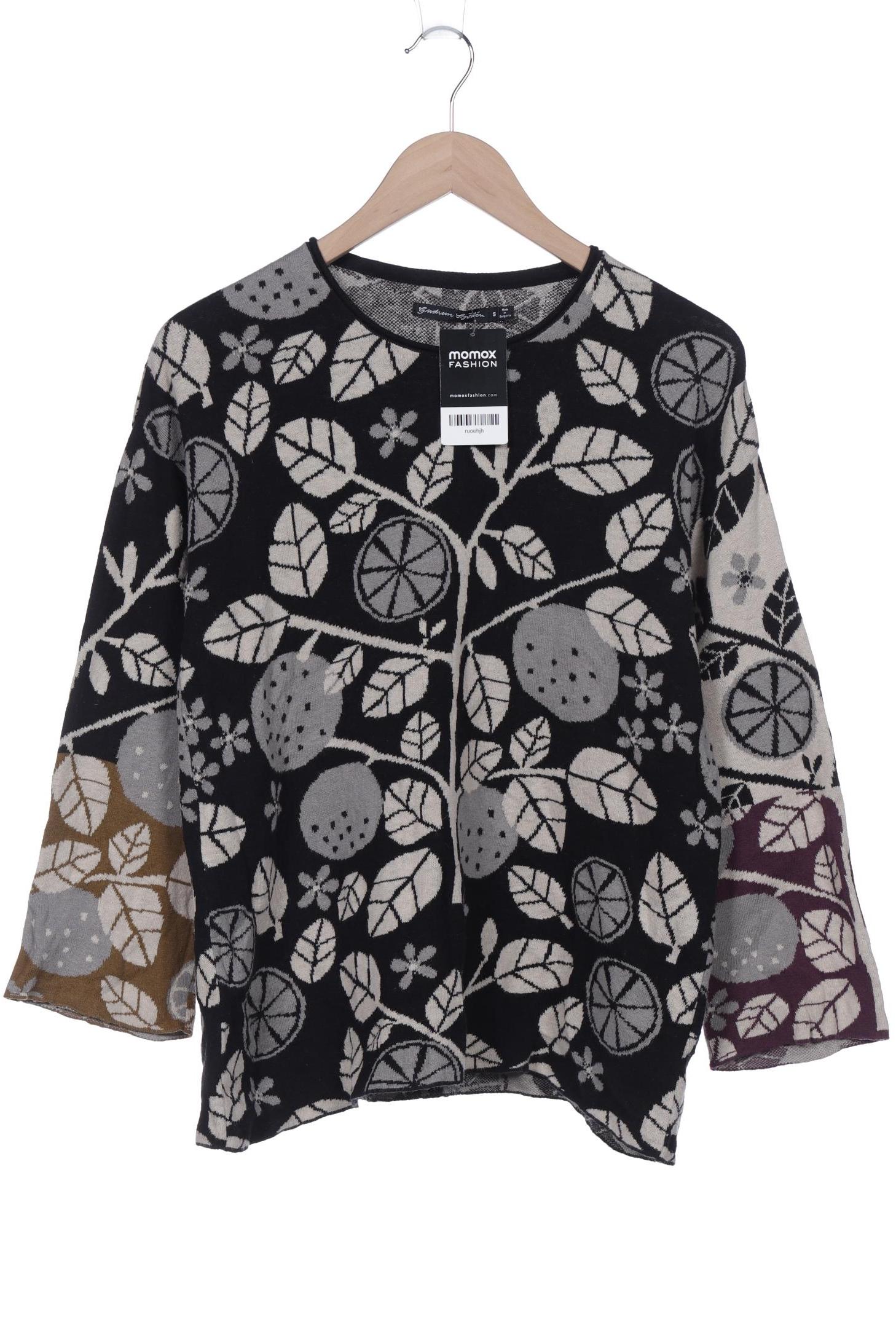 

Gudrun Sjödén Damen Pullover, schwarz, Gr. 36