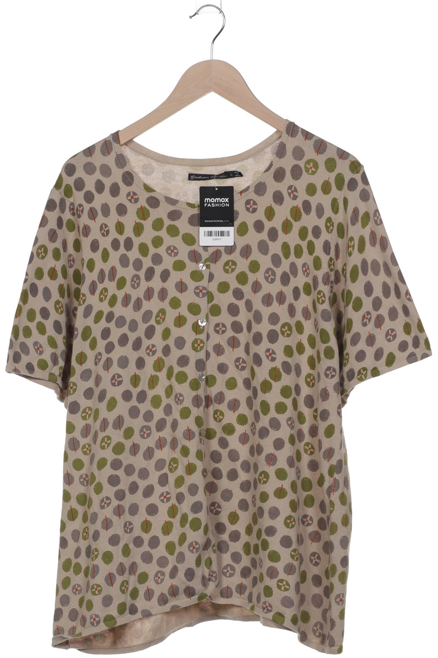 

Gudrun Sjödén Damen Strickjacke, beige, Gr. 42