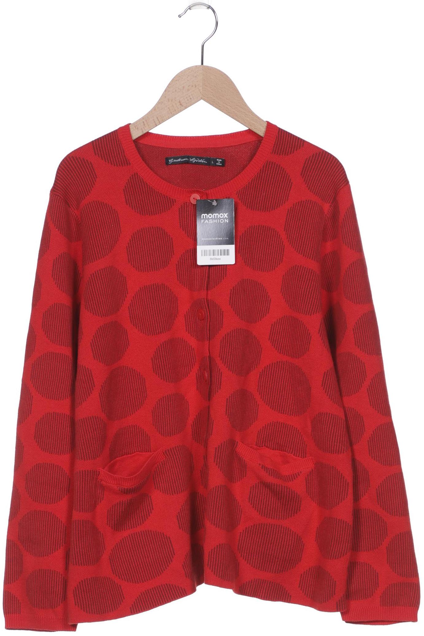 

Gudrun Sjödén Damen Strickjacke, rot