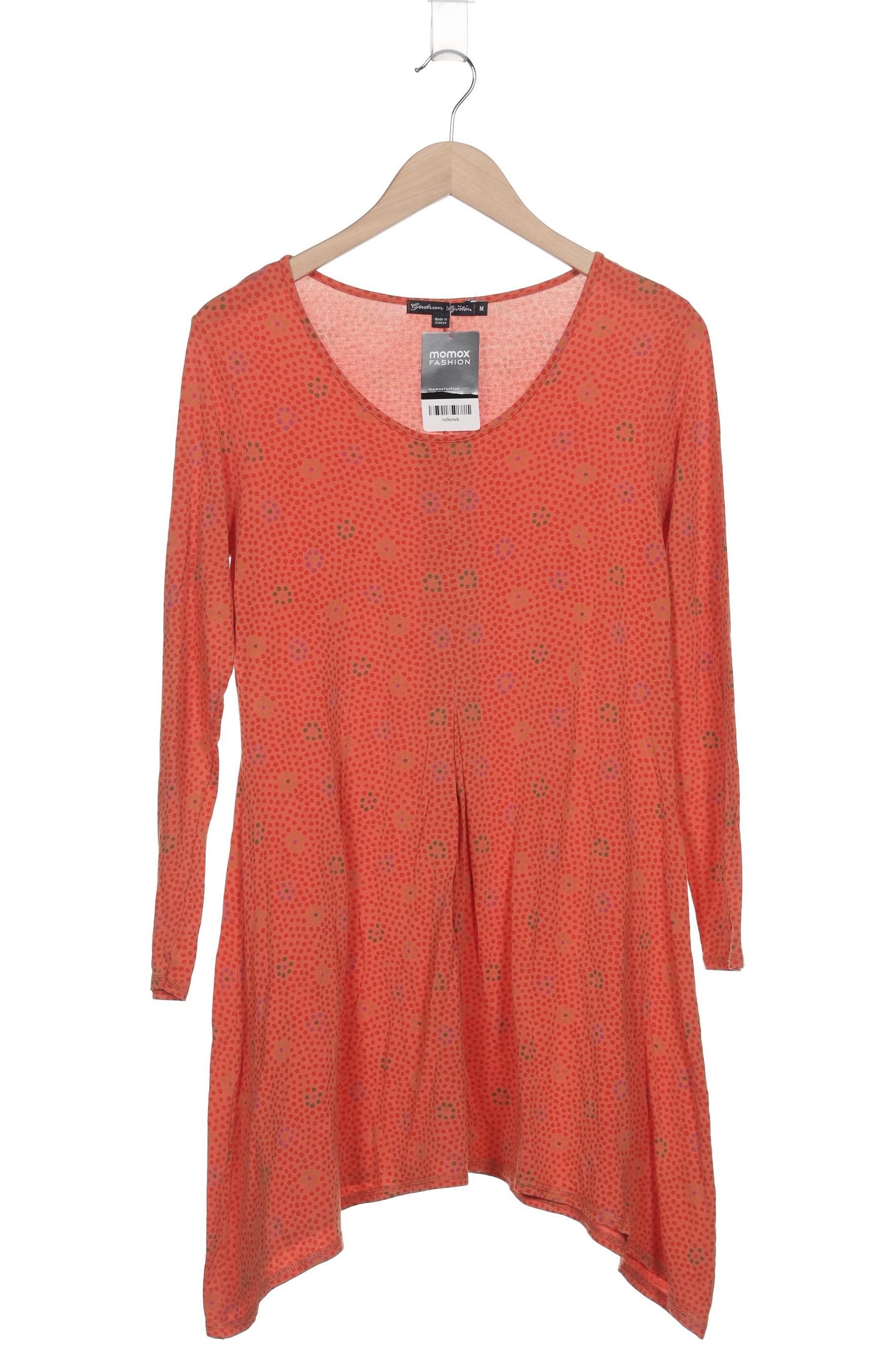 

Gudrun Sjödén Damen Langarmshirt, orange, Gr. 38
